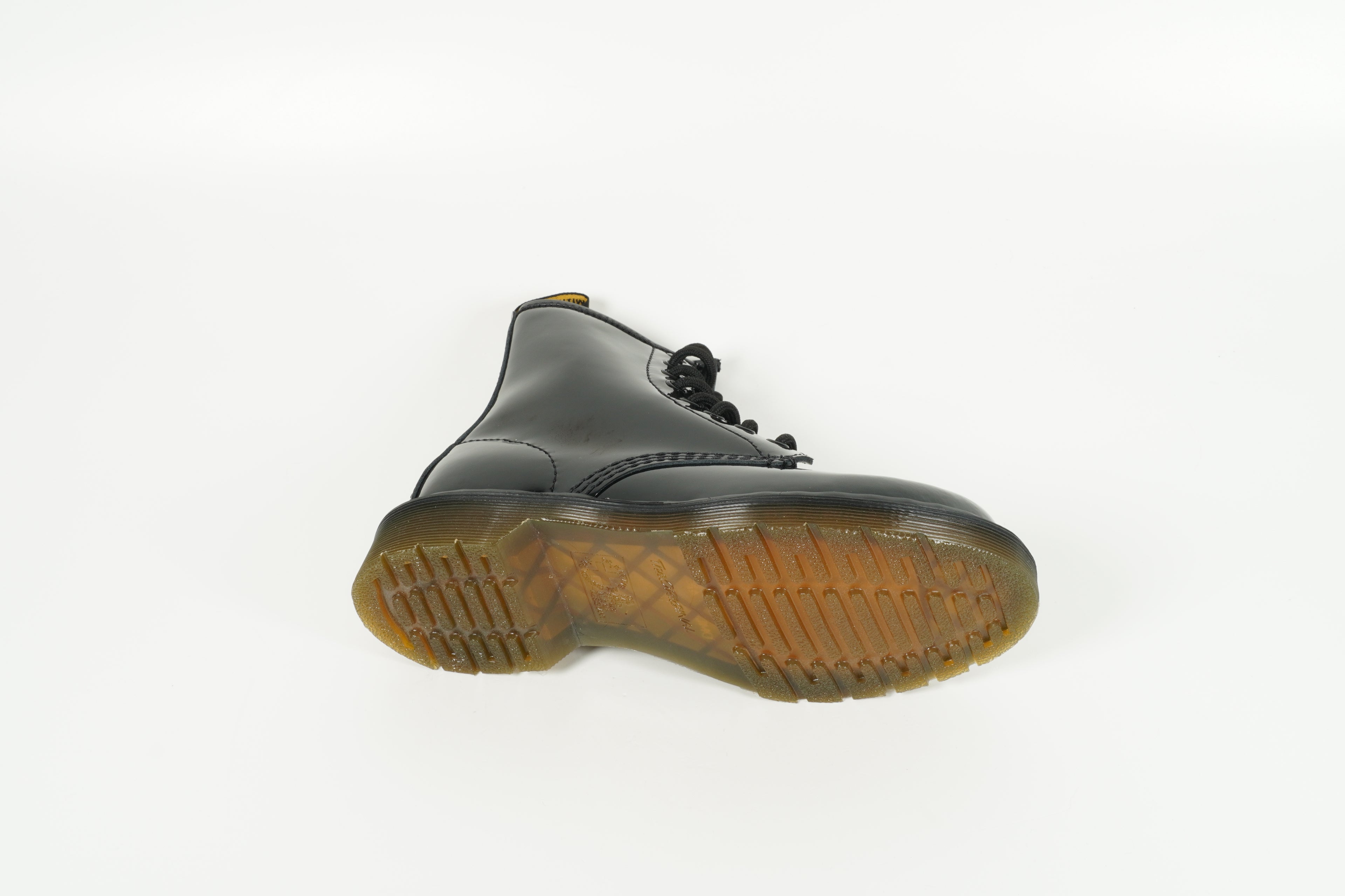 Stiefelette Schwarz Lack