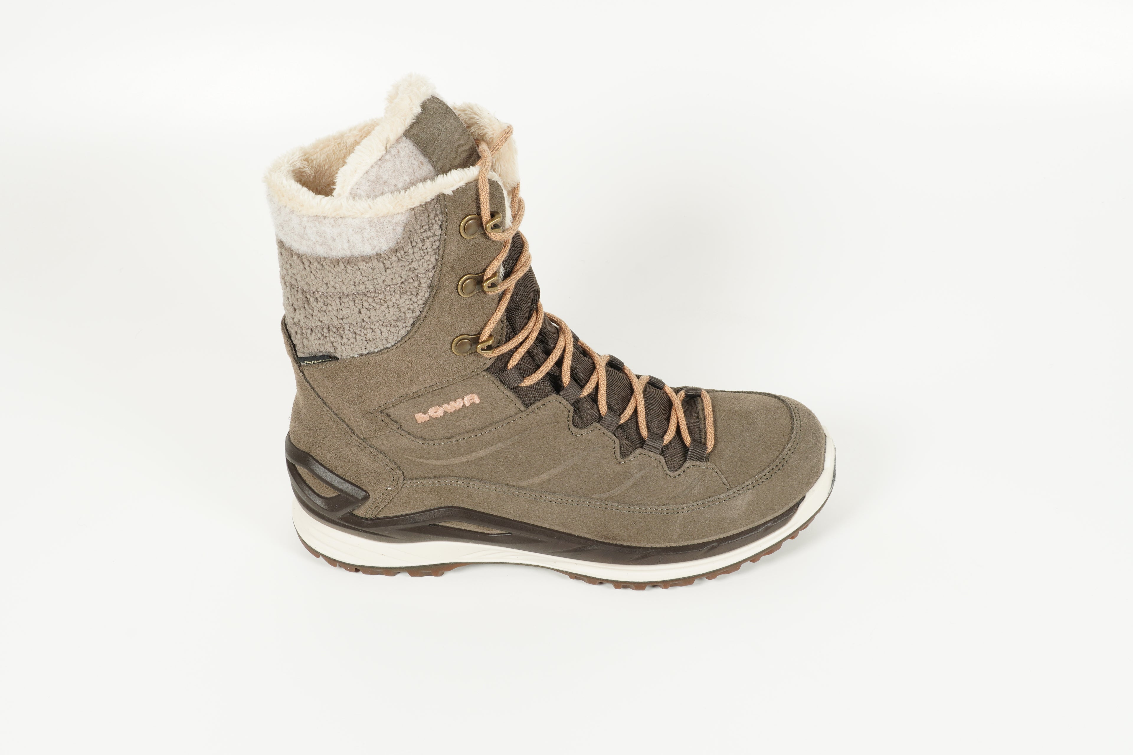 Stiefelette Beige