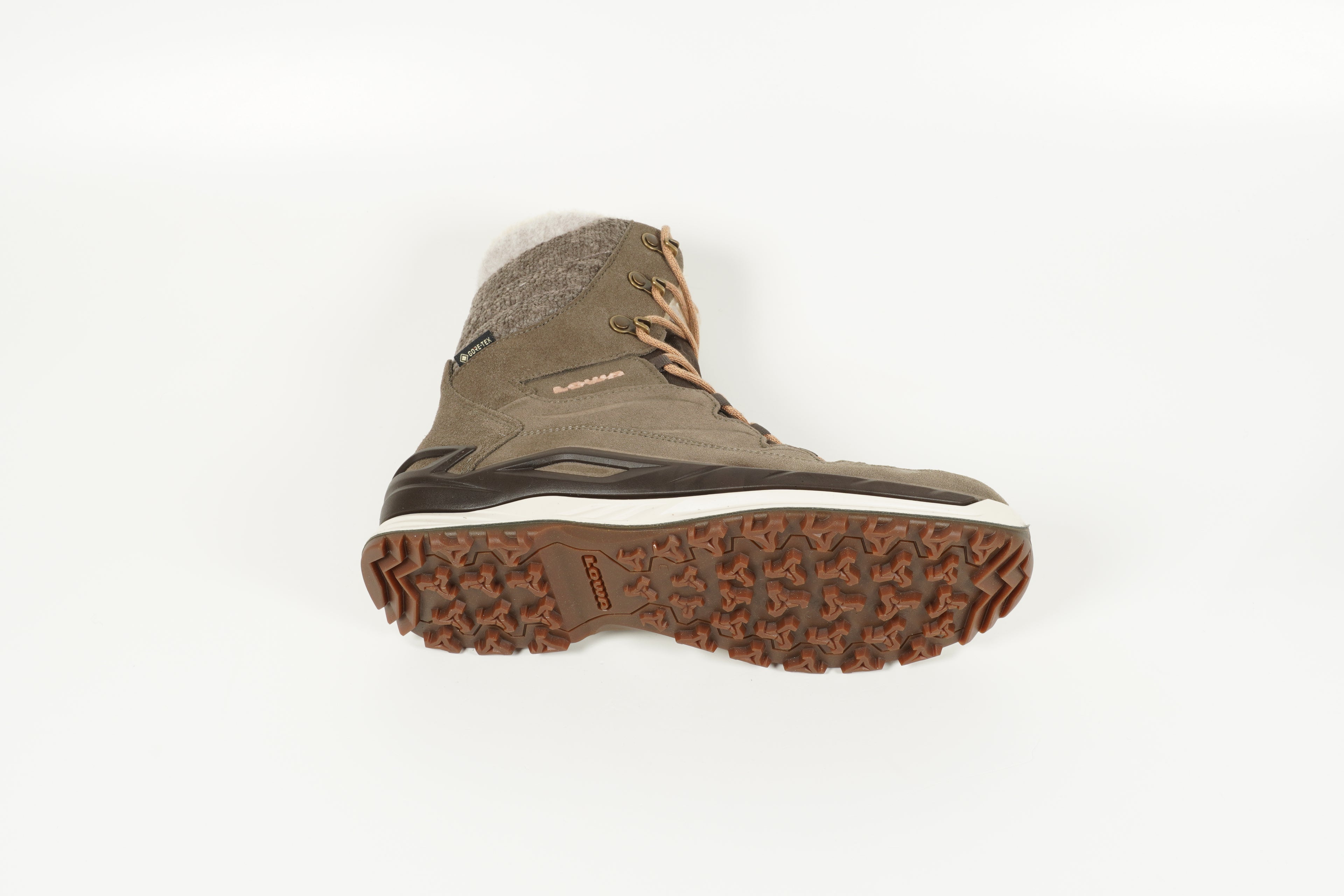 Stiefelette Beige