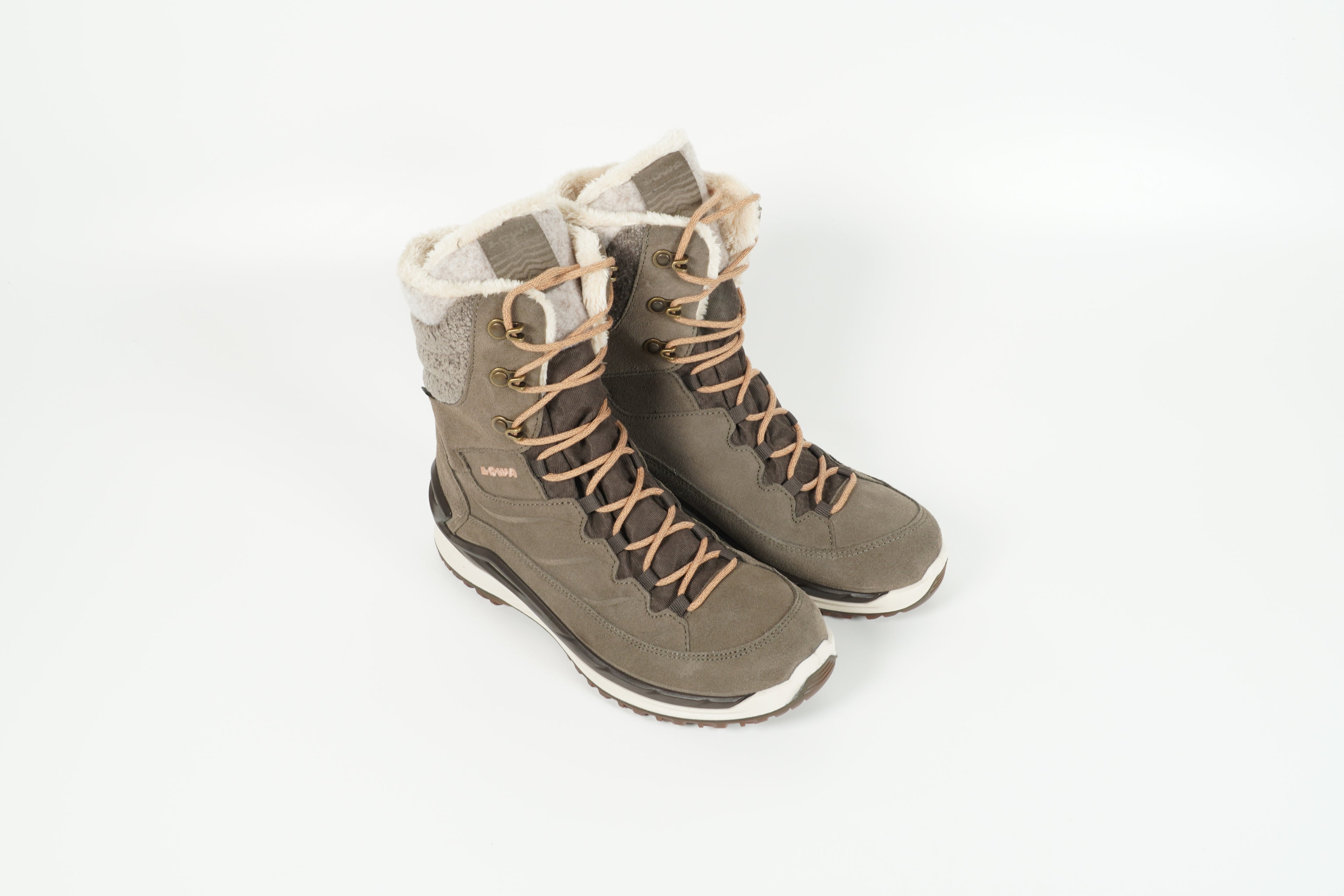 Stiefelette Beige