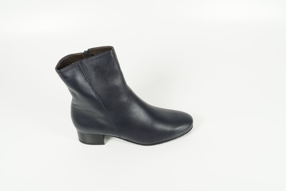 Stiefelette Blau