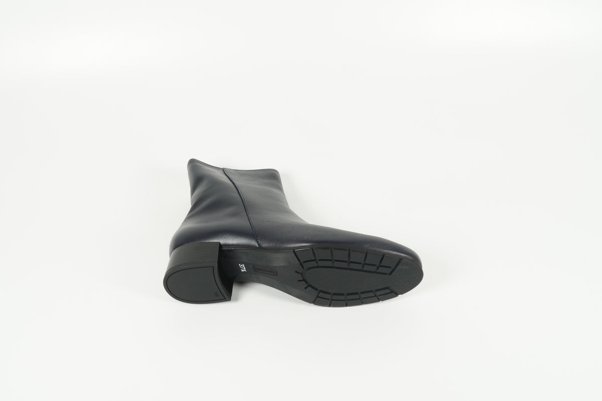 Stiefelette Blau
