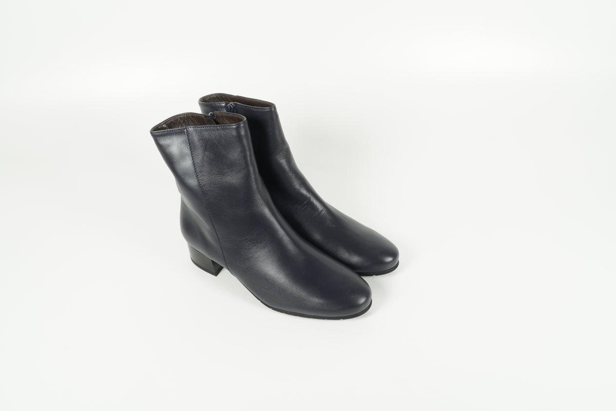 Stiefelette Blau