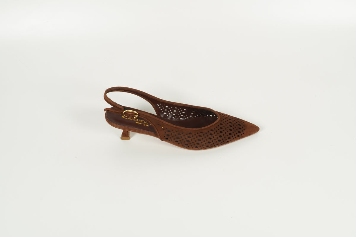 Slingpumps Braun