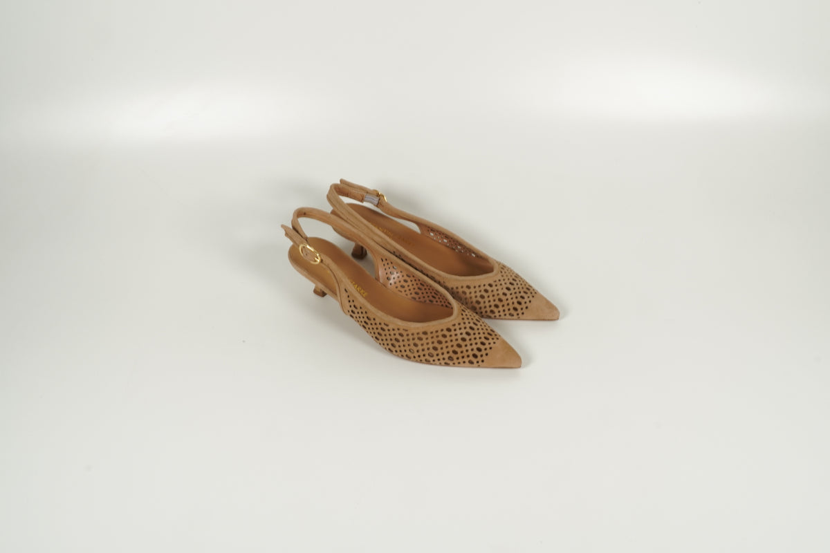 Slingbacks Beige