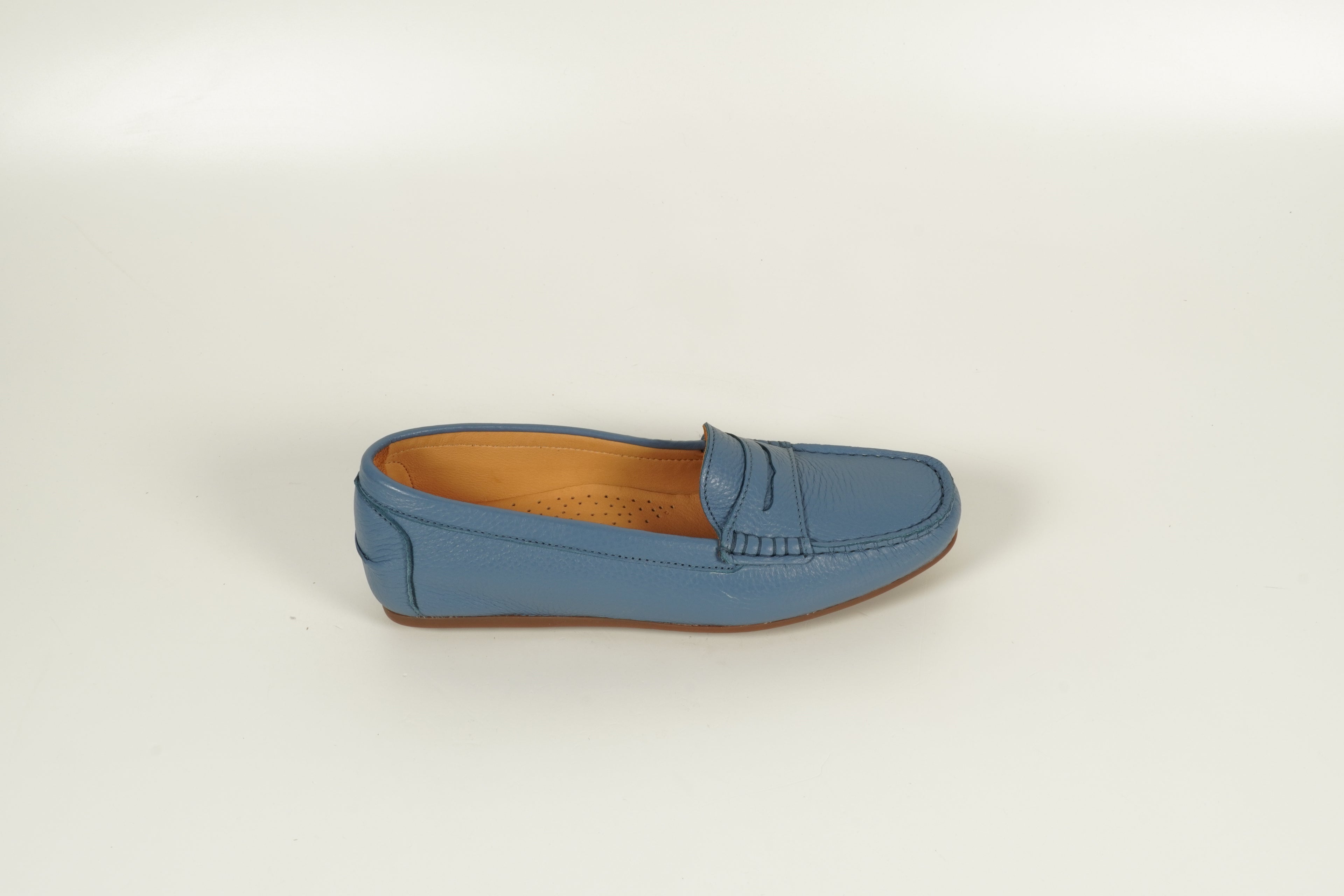 Moccasin Blau