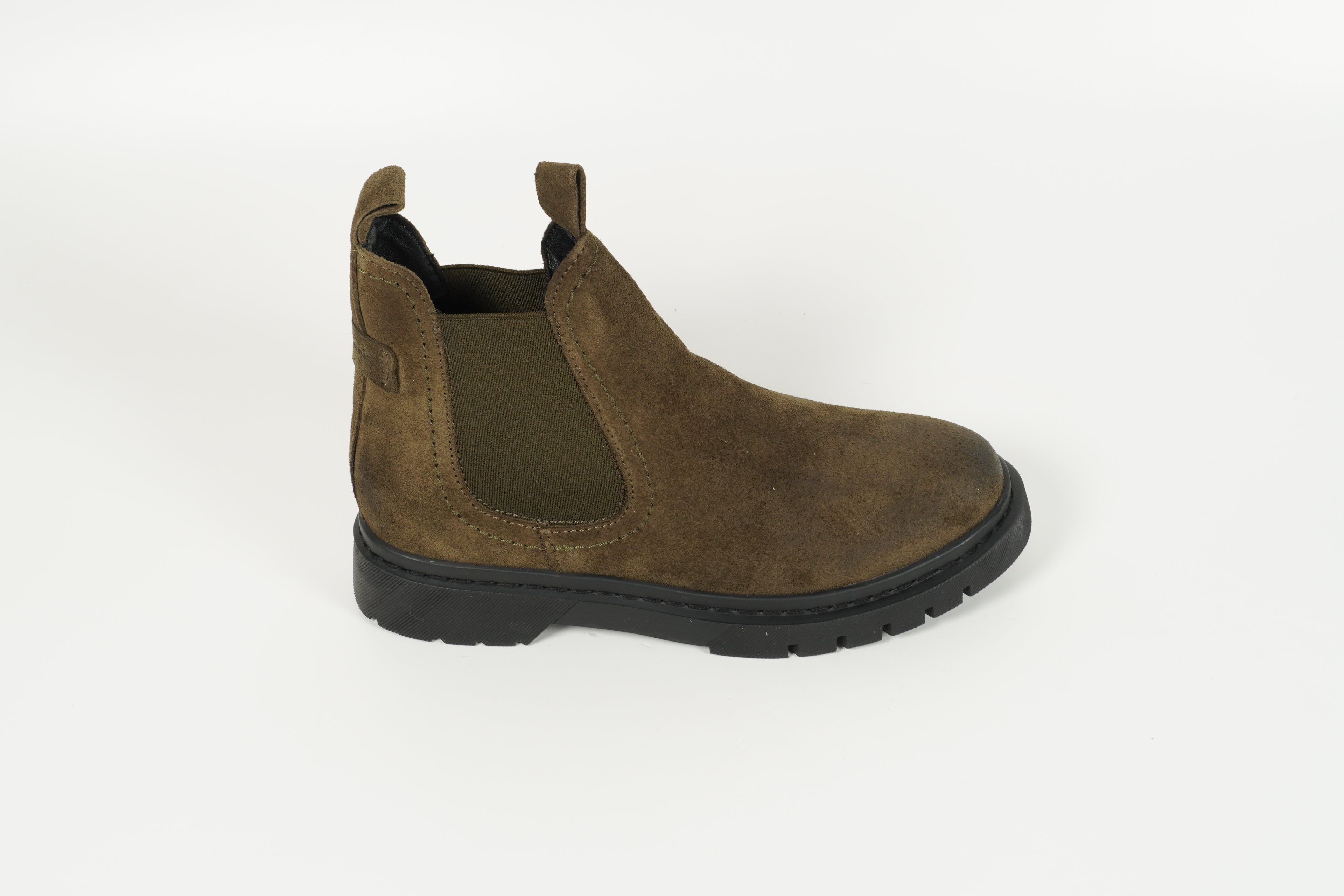 Stiefelette Grün