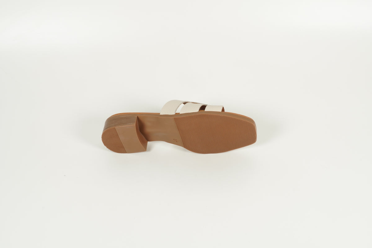 Pantolette Beige