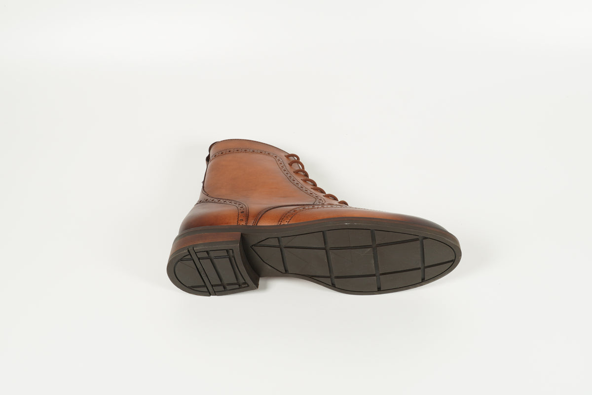 ankle boots brown