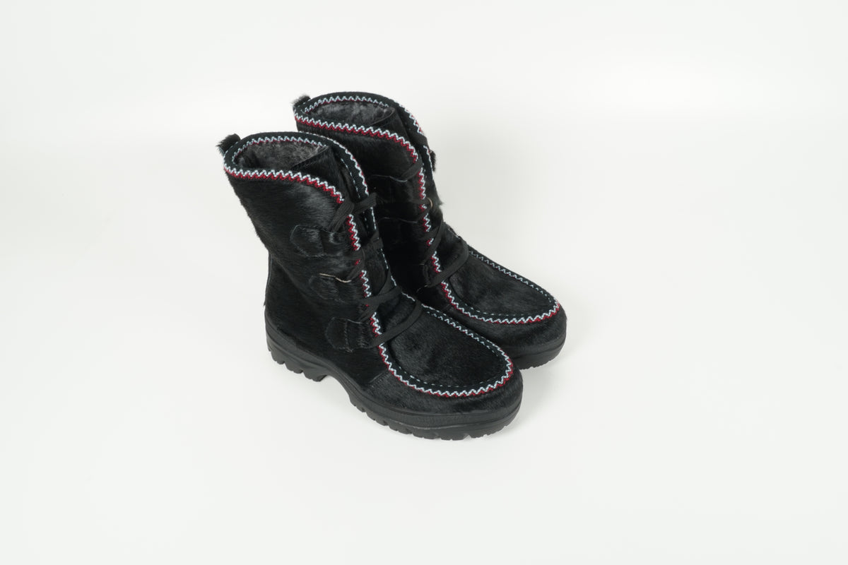 Boot gefüttert Schwarz
