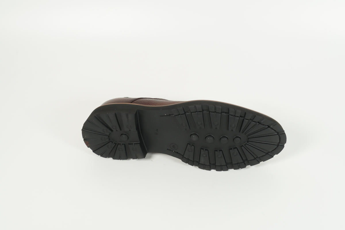 Schnürschuh Braun