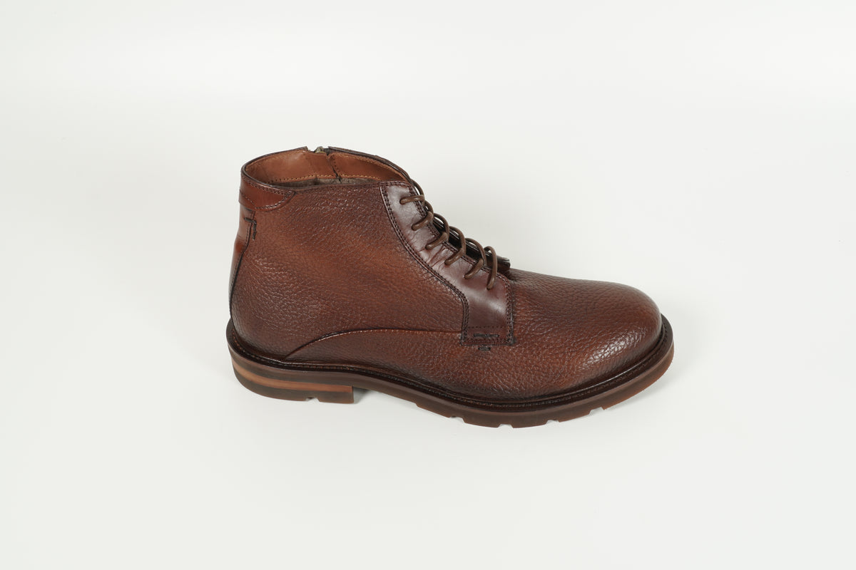 Schnürschuh Braun