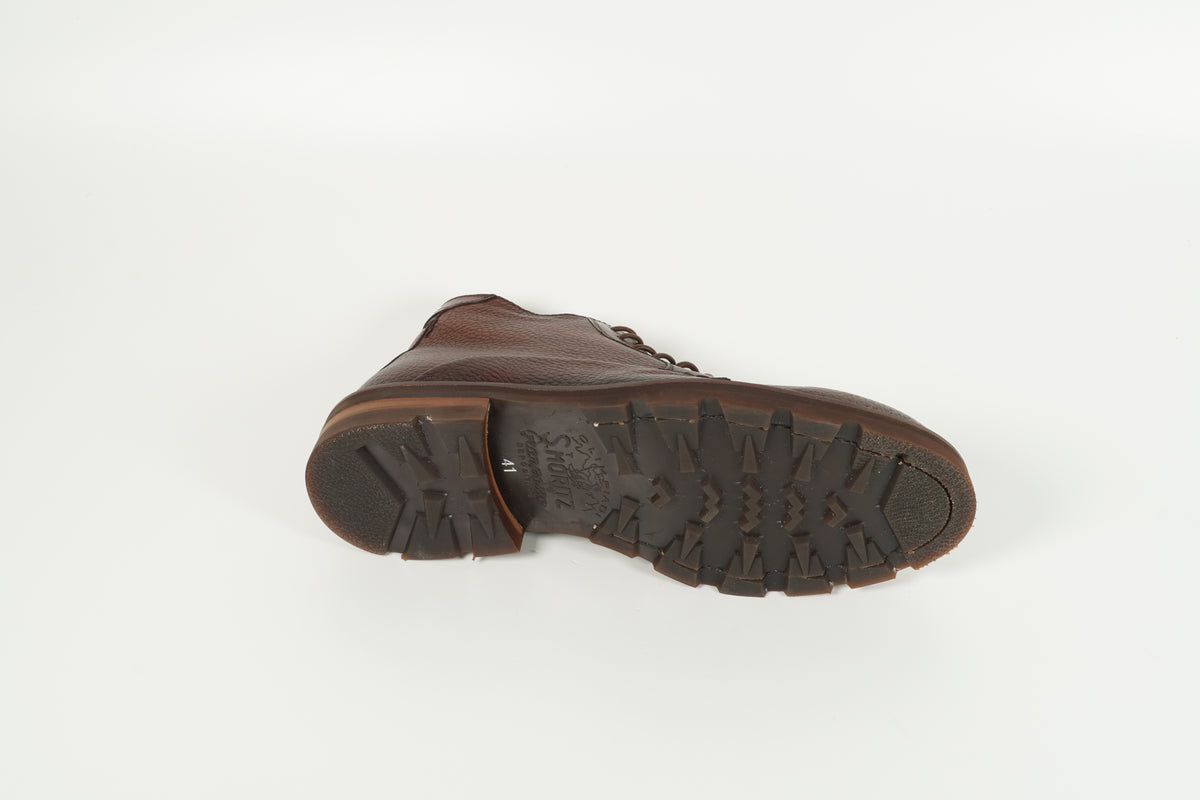 Schnürschuh Braun