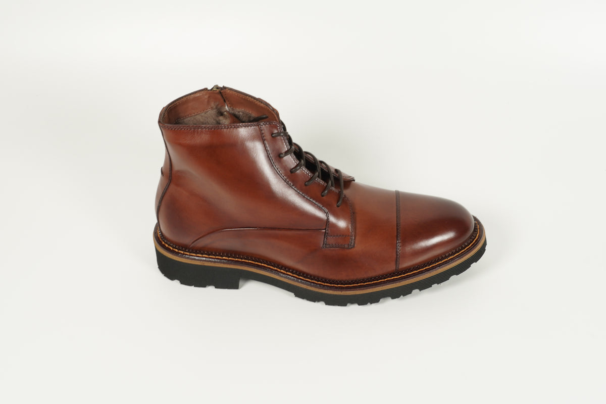 Boot lined brown