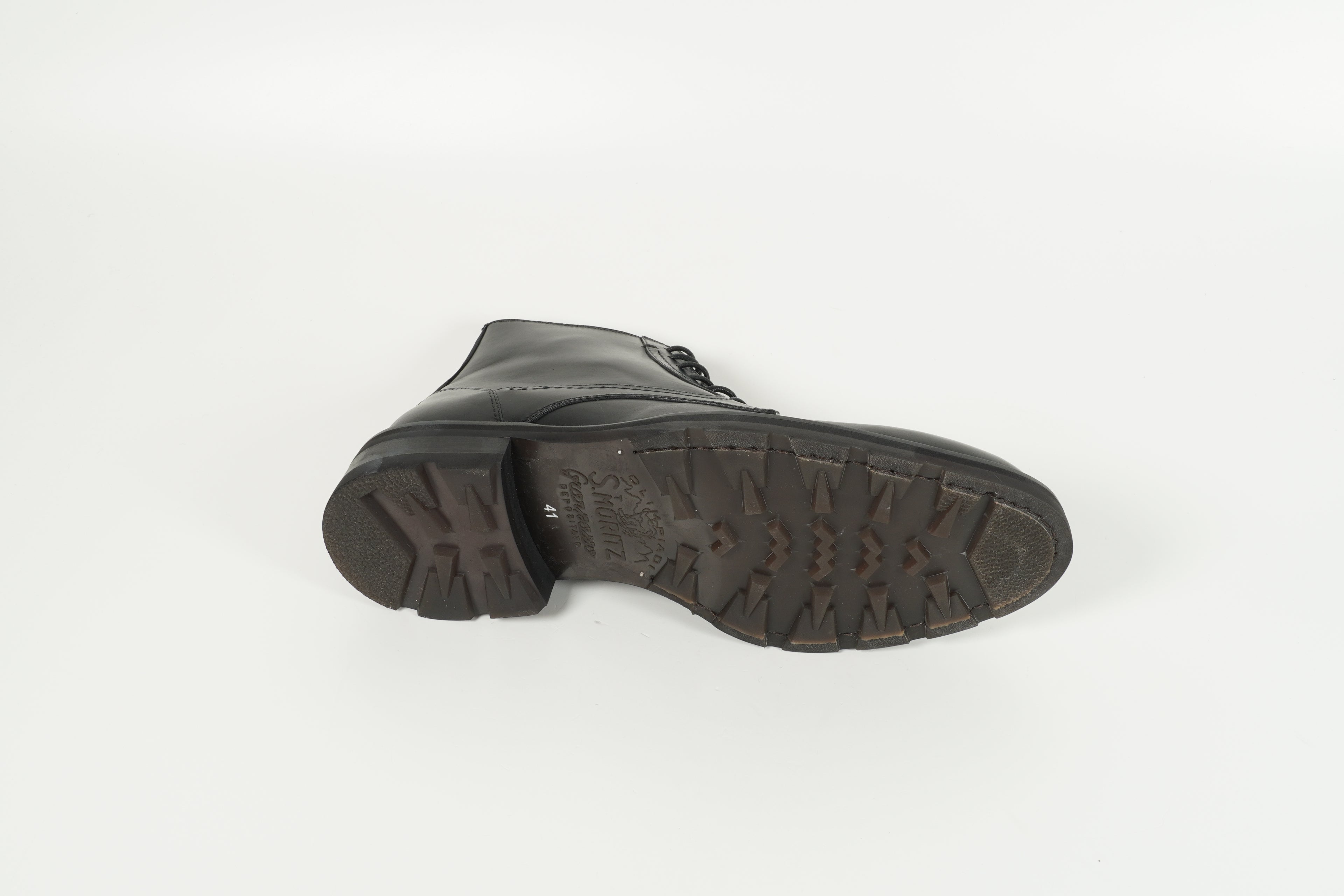 Schnürschuh Schwarz