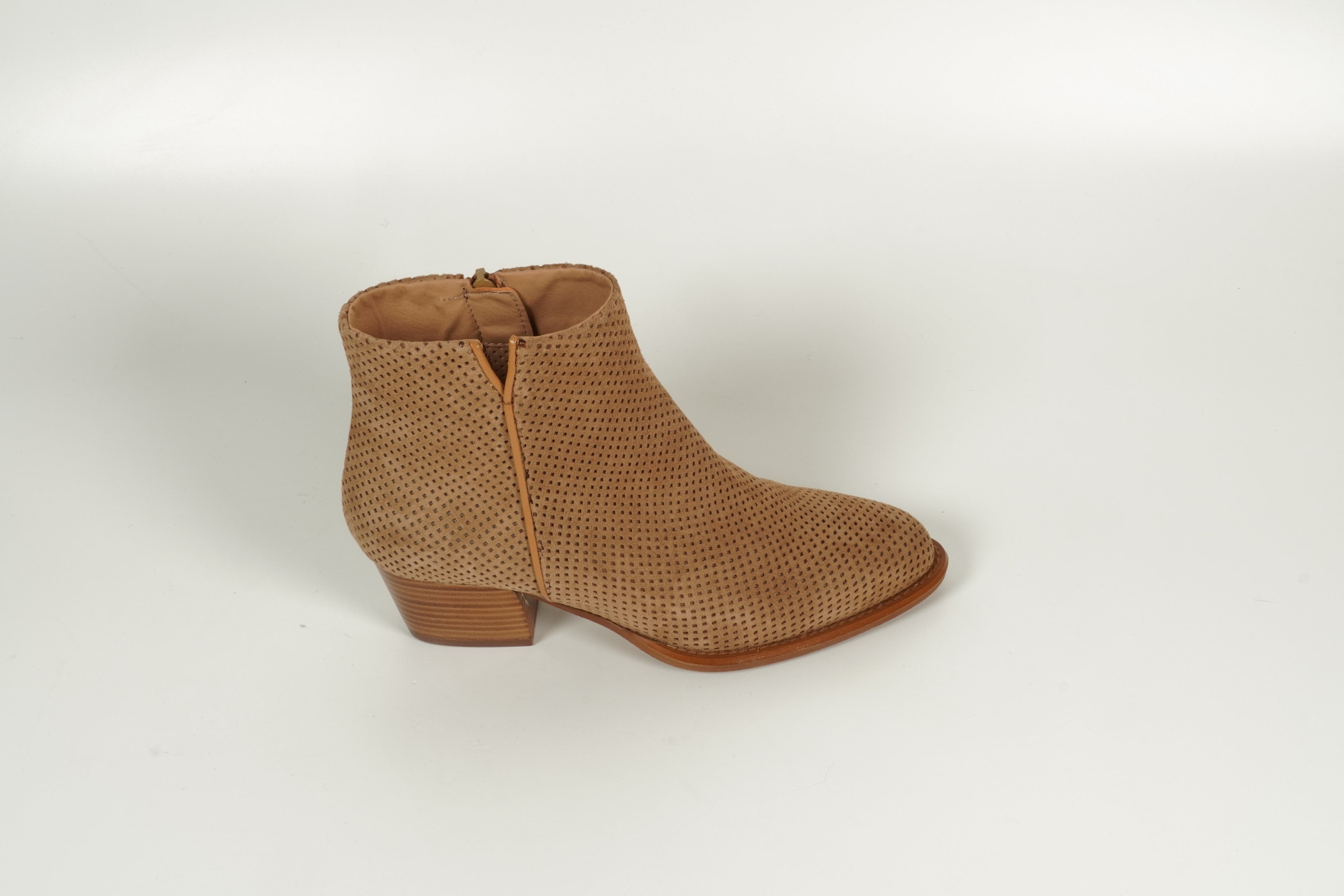 Stiefelette Beige