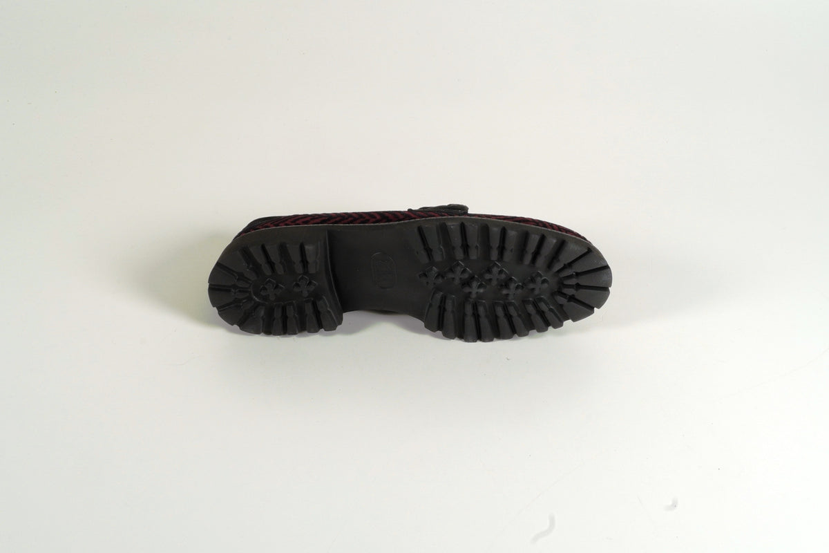 moccasin patterned