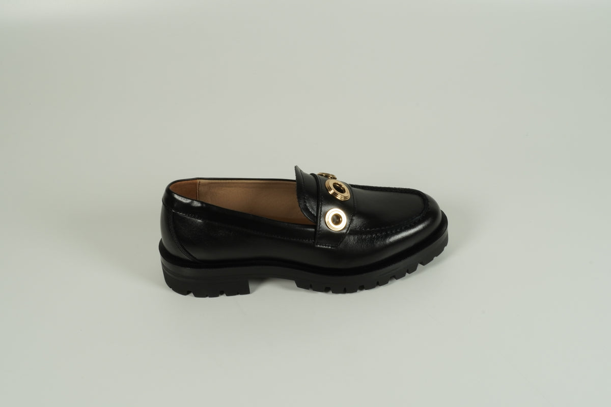 Mocassins Hugo Boss noirs Helen