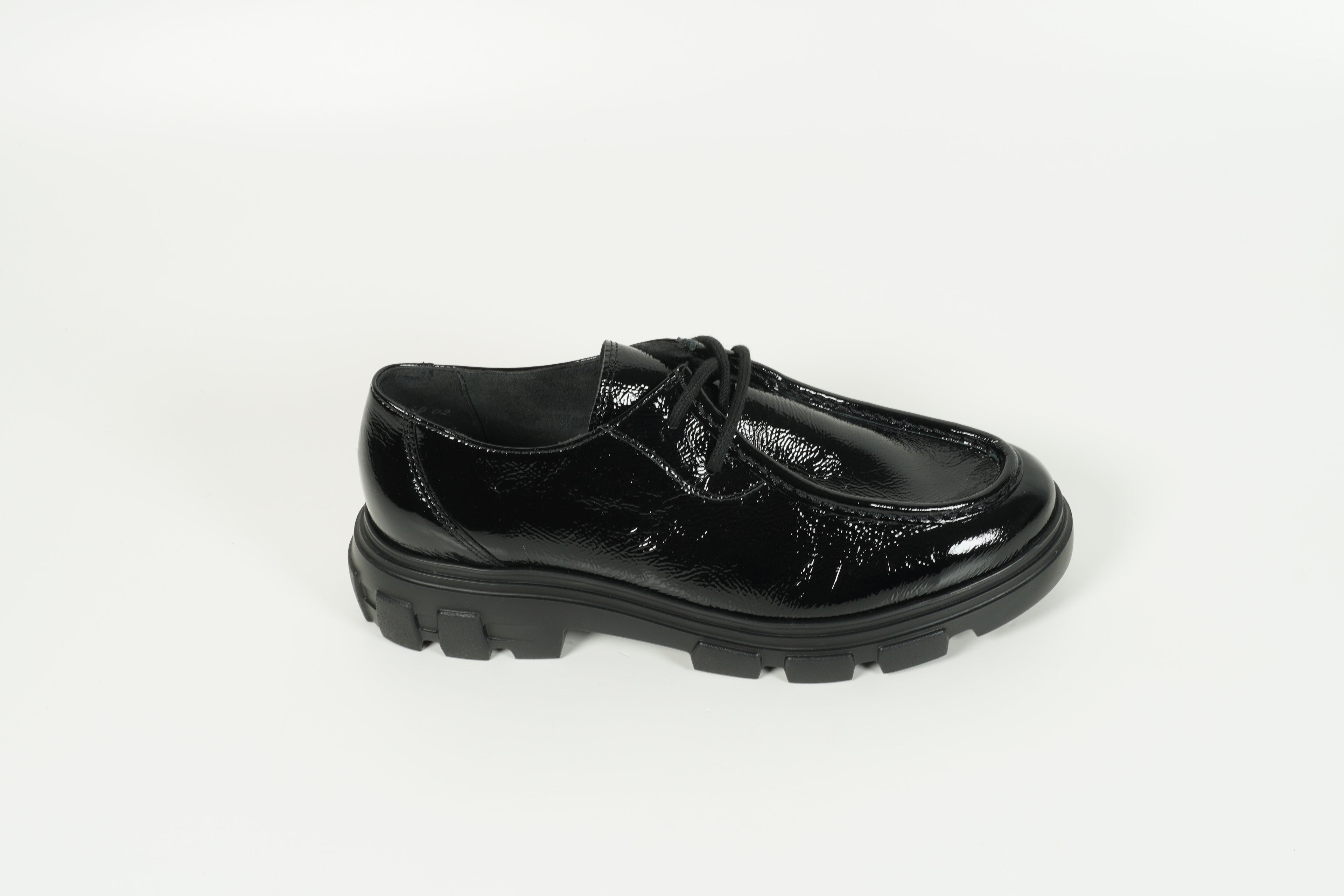 Schnürschuh Schwarz