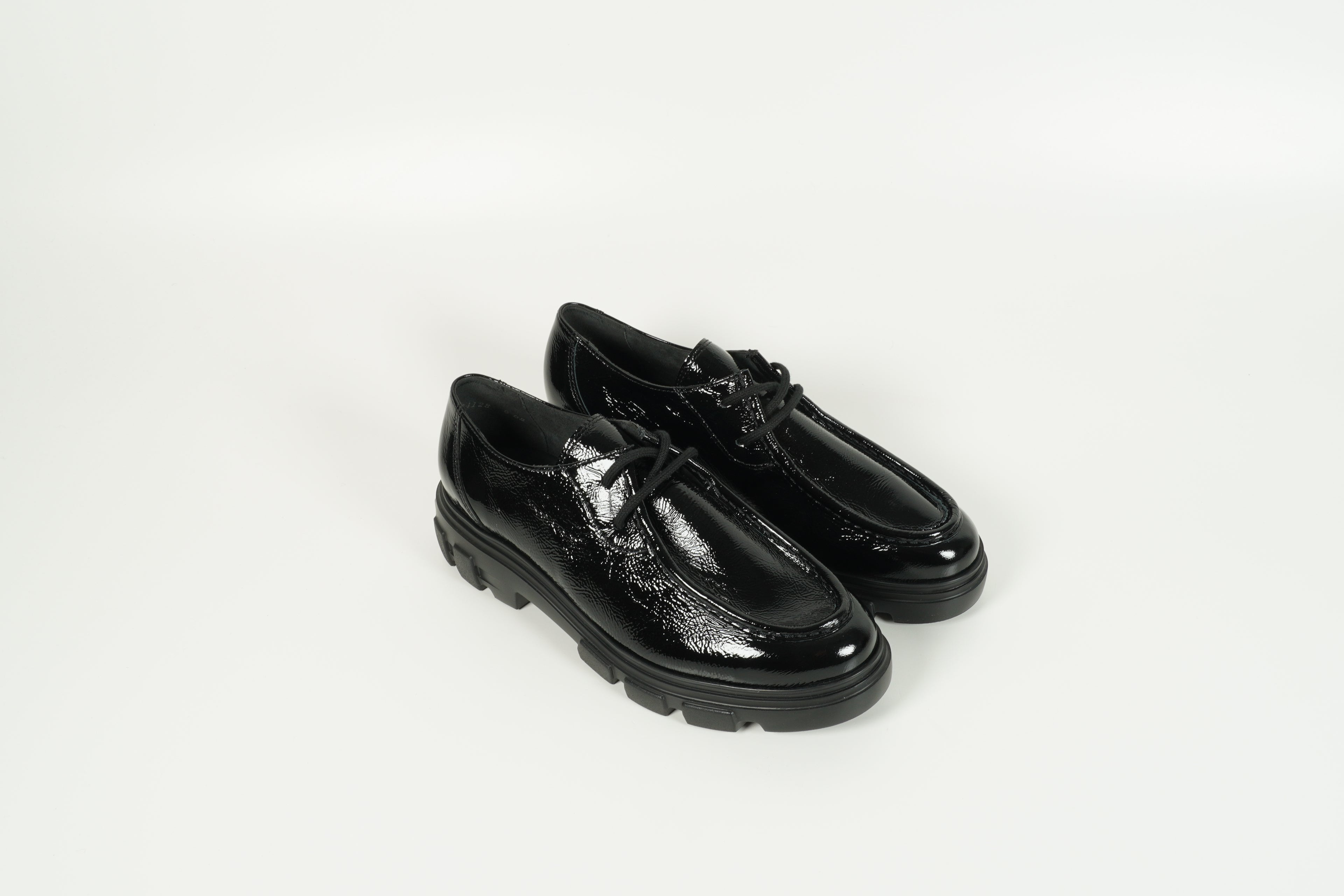 Schnürschuh Schwarz