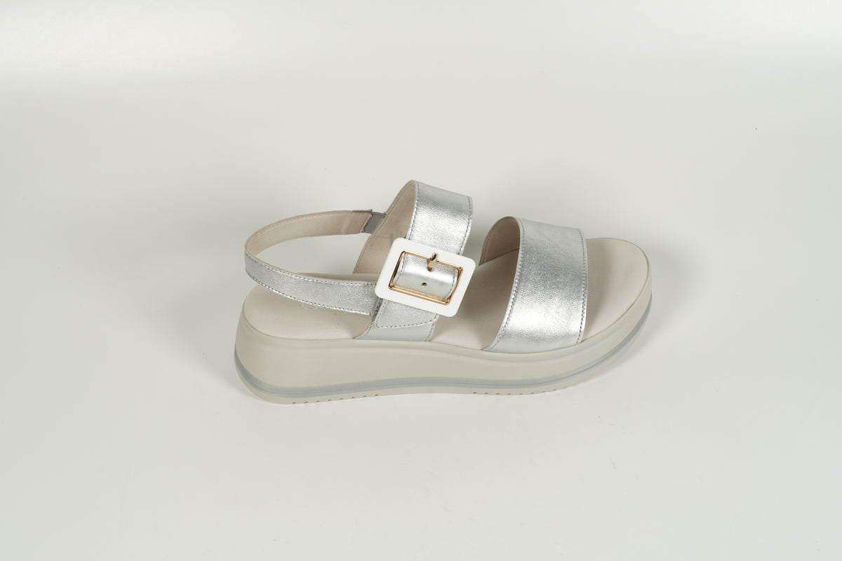 Sandale argent