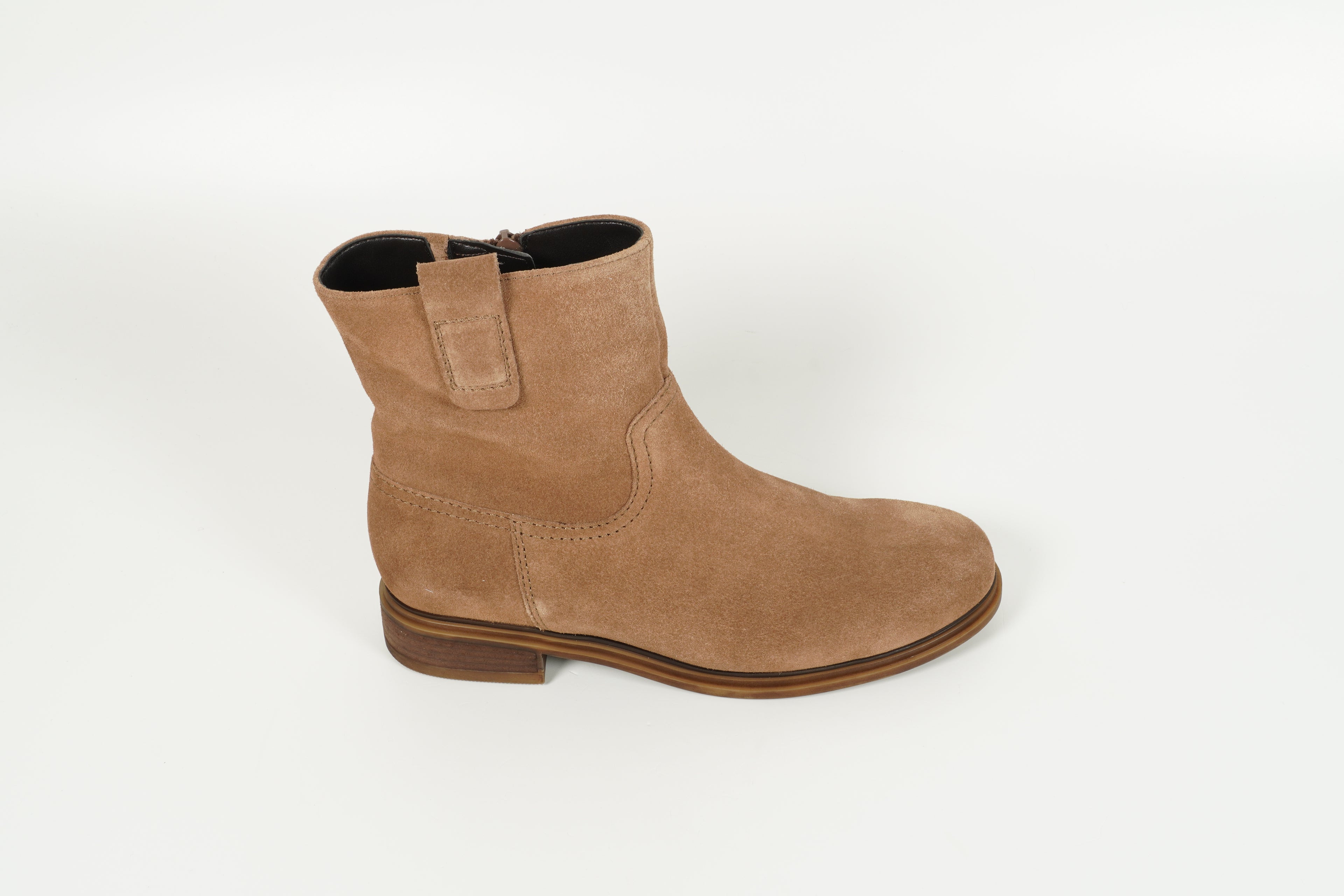 Stiefelette Beige