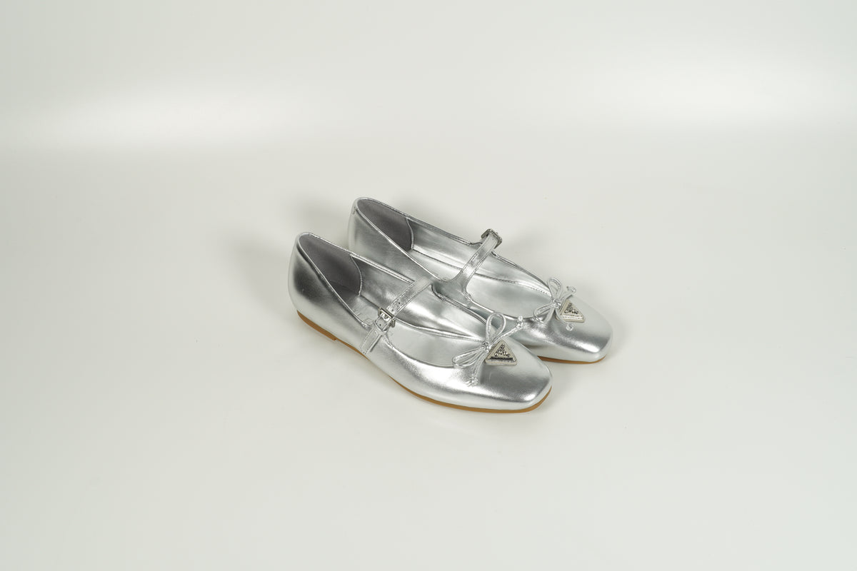 Ballerine argent