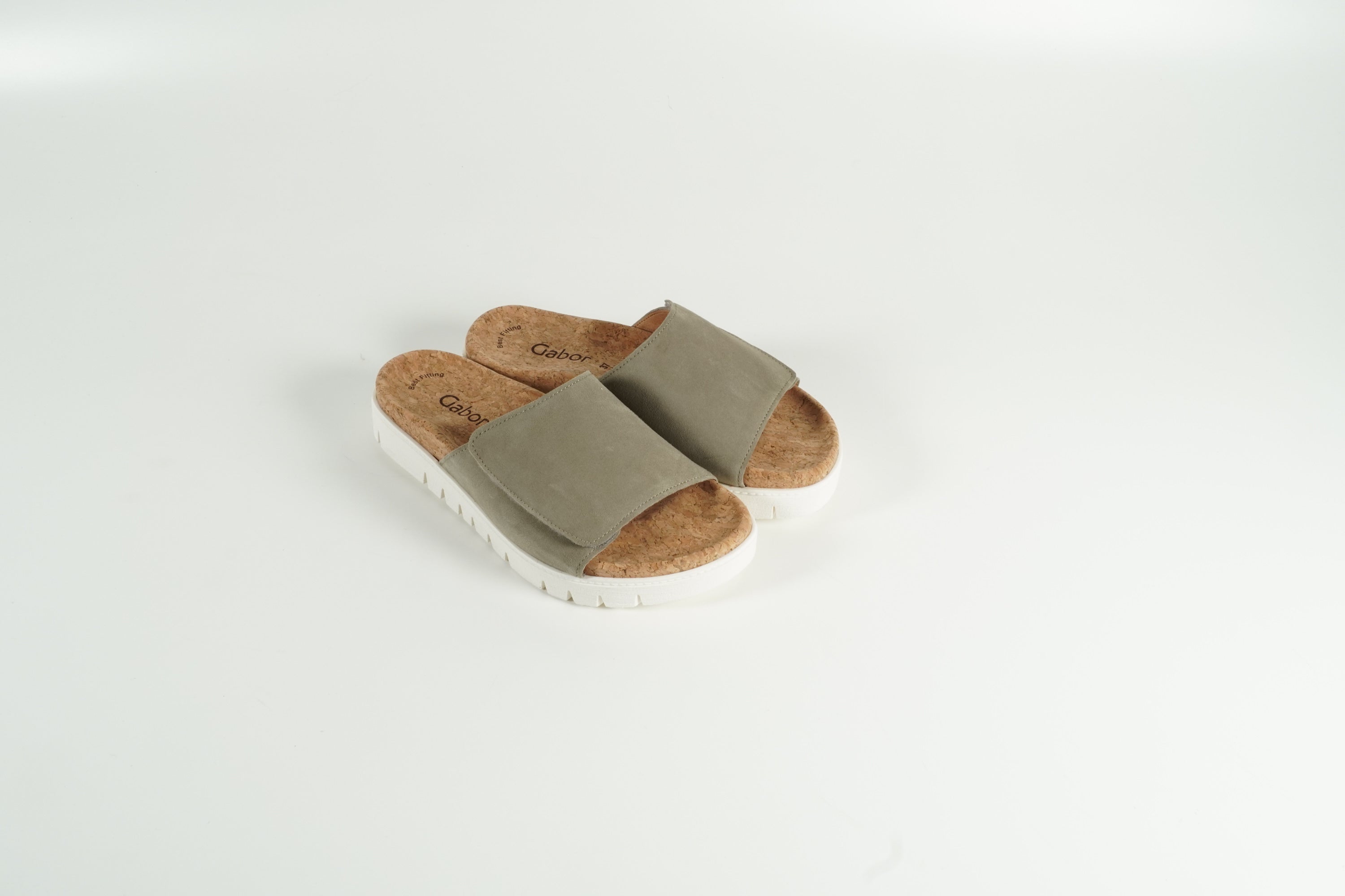 Pantolette Grün