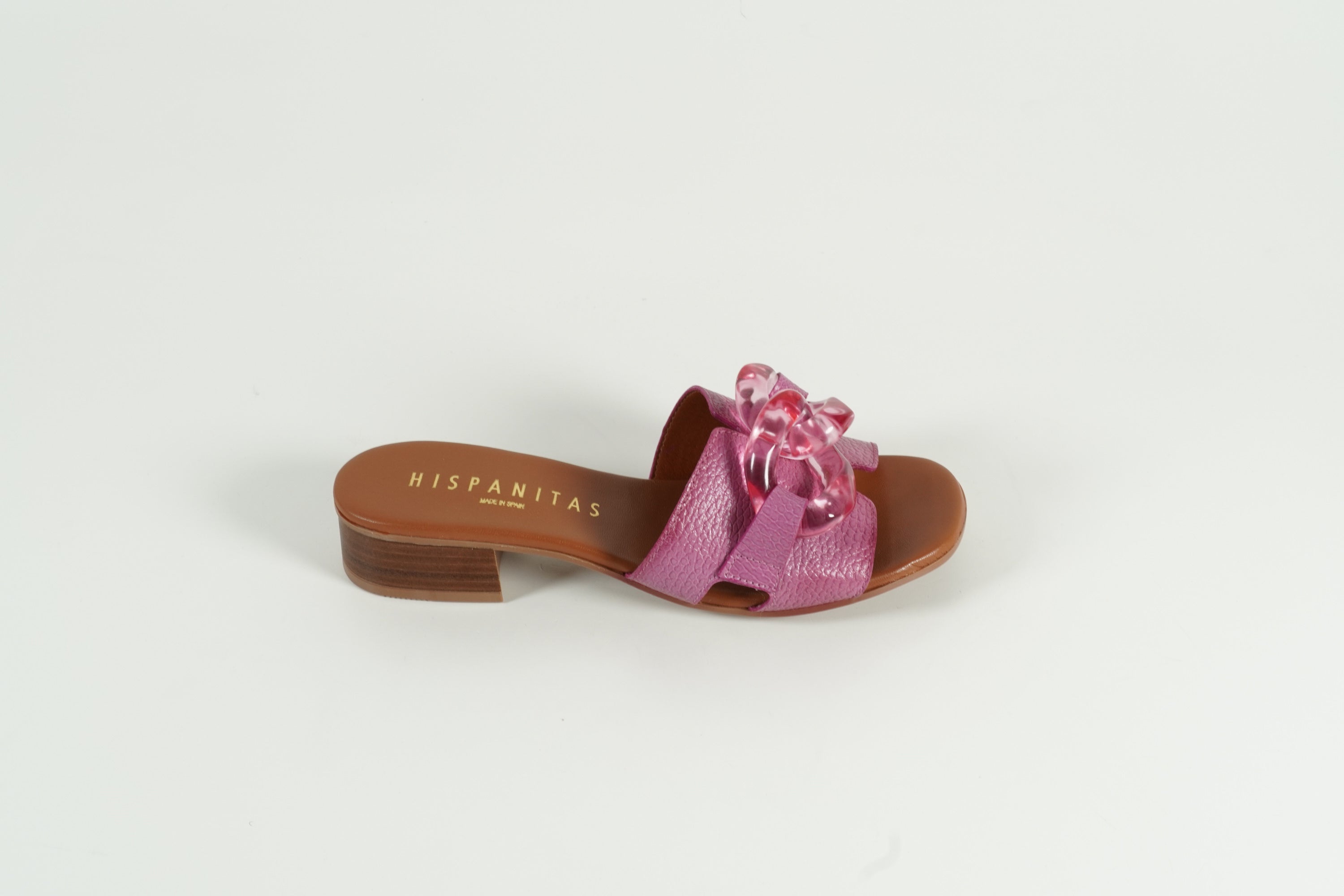 Pink mules