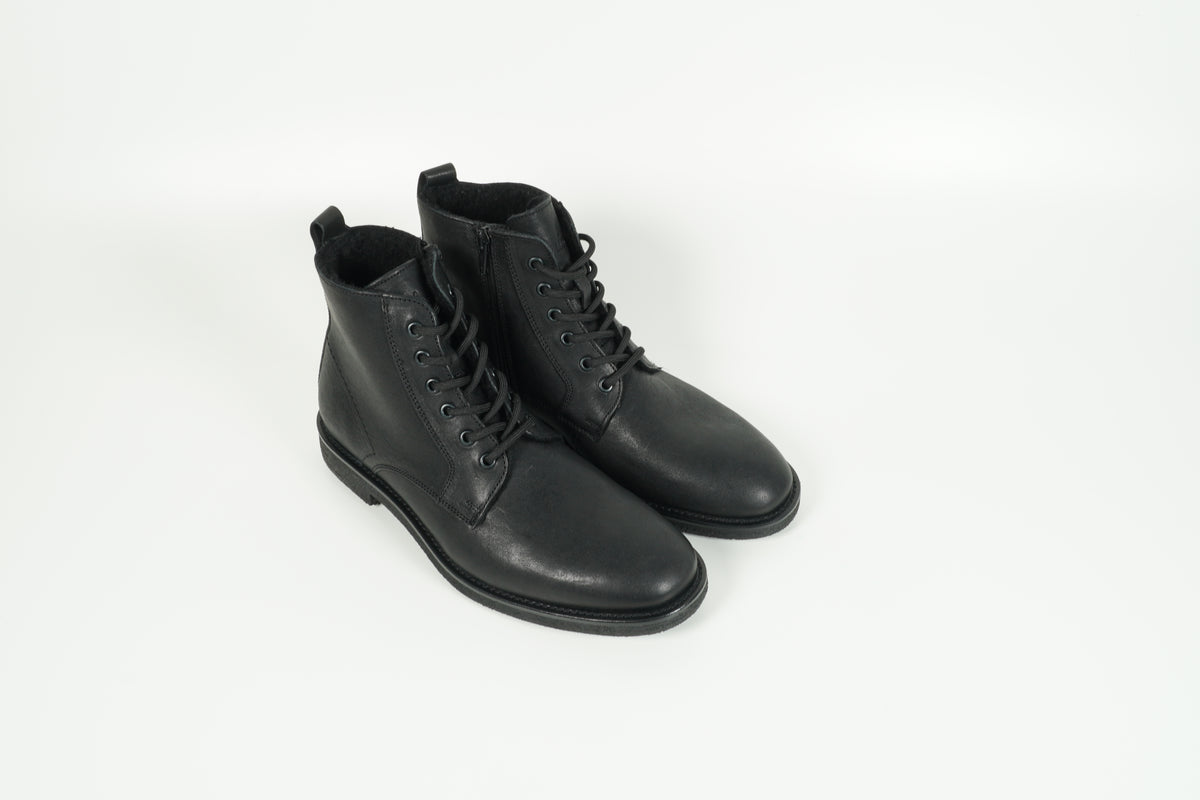 Schnürschuh Schwarz