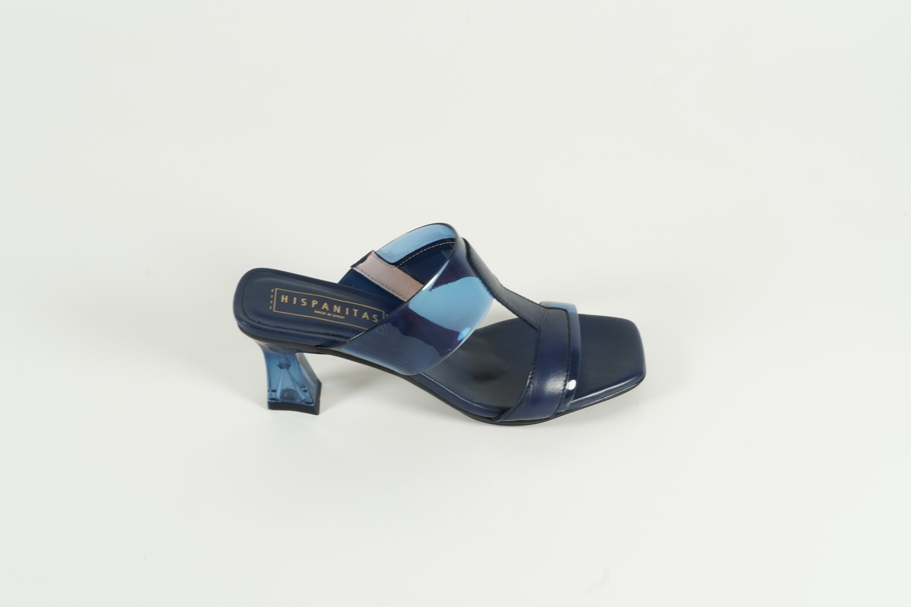 Pantolette Blau