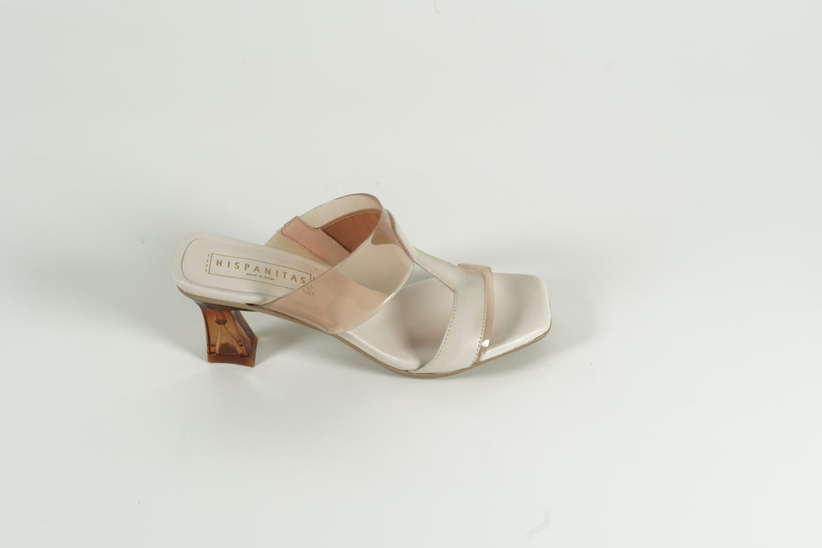 Escarpins Blanc Cassé