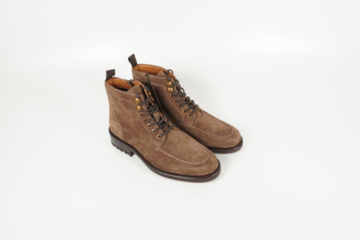 Schnürschuh Braun