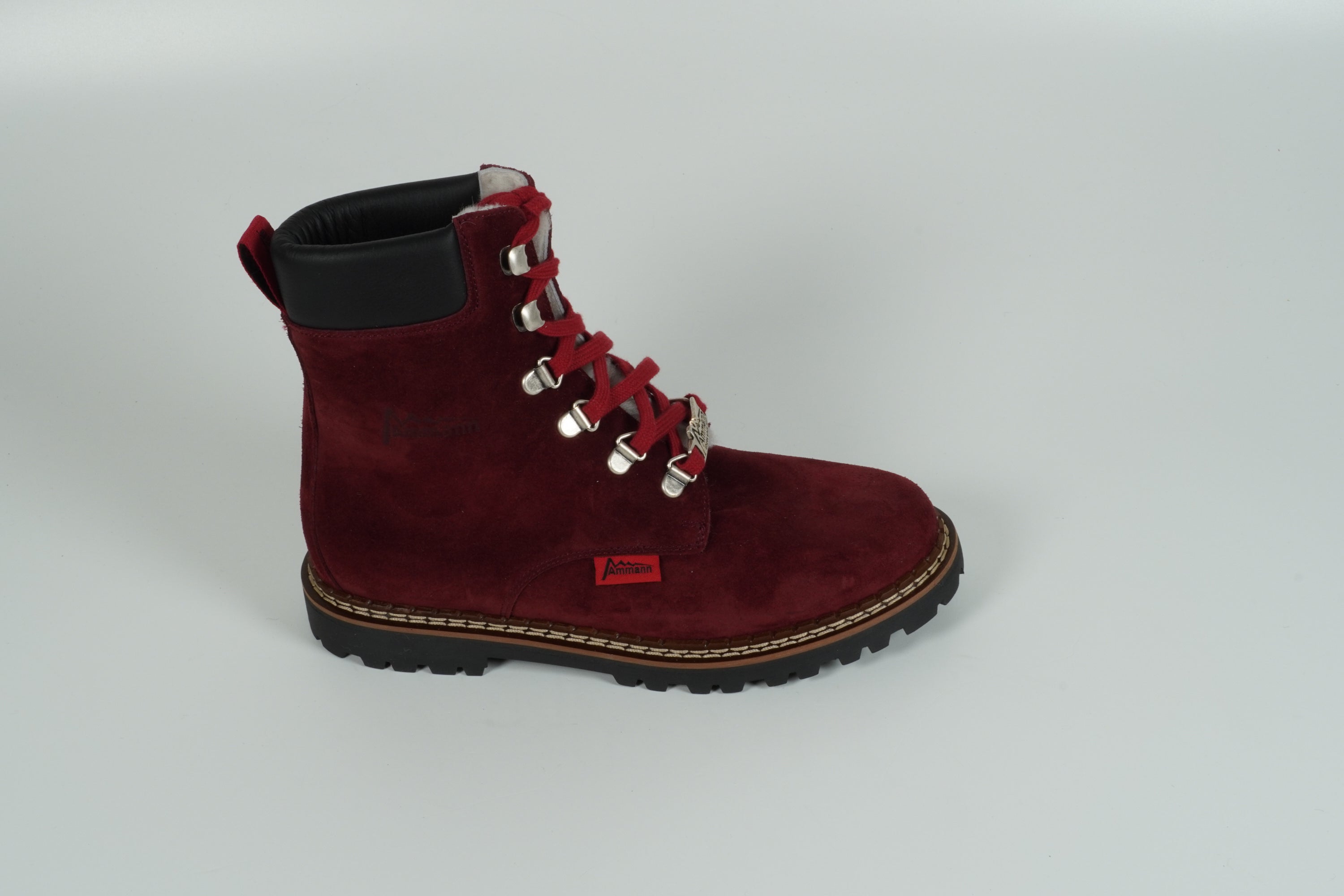 Stiefelette Rot