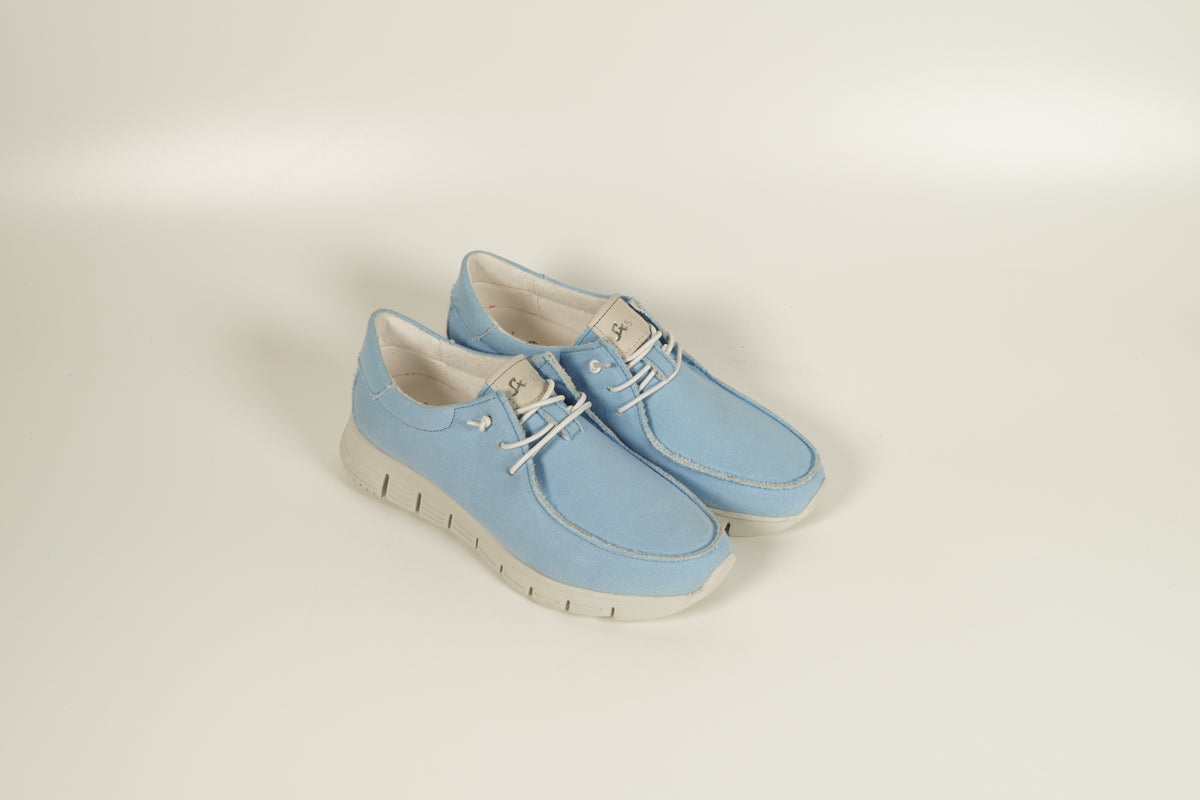 Sneaker Blau