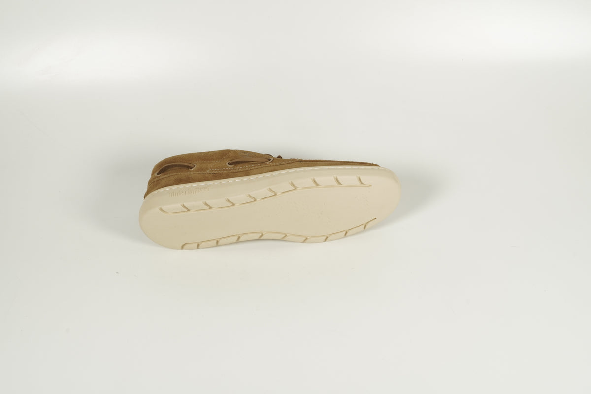 Chaussure bateau beige