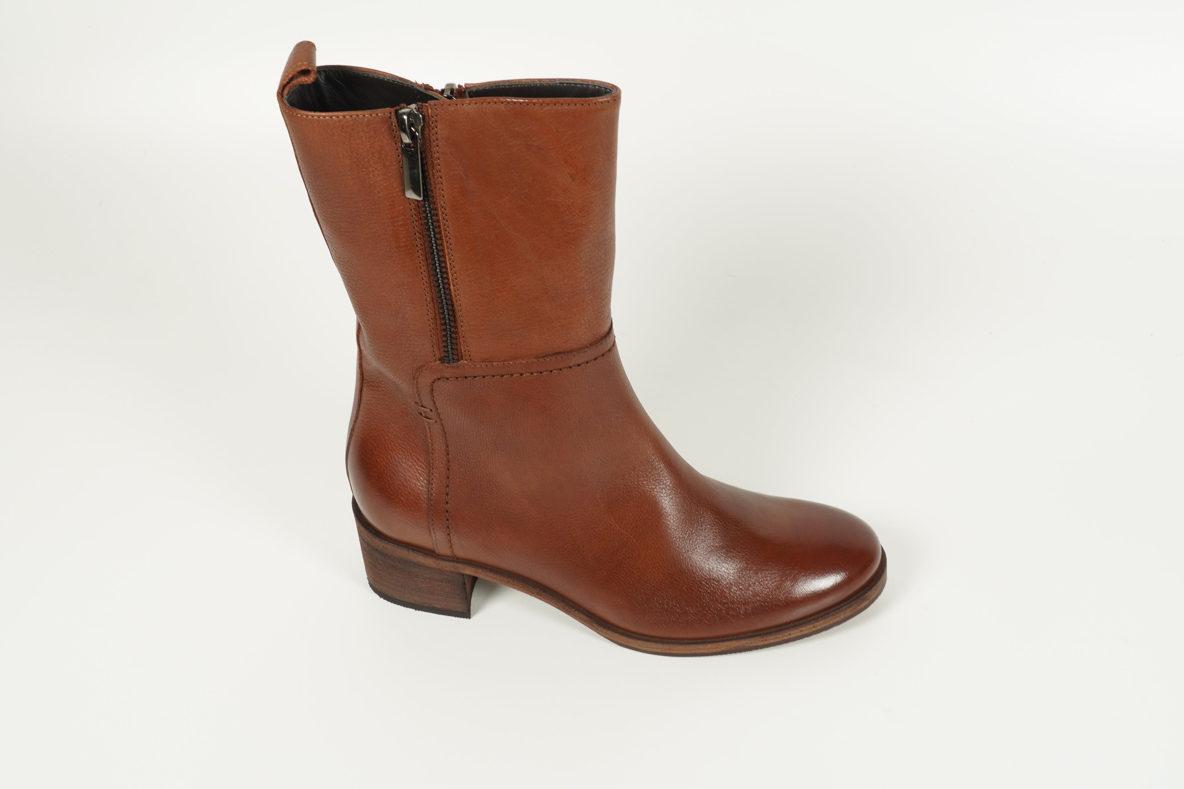 Stiefelette Braun