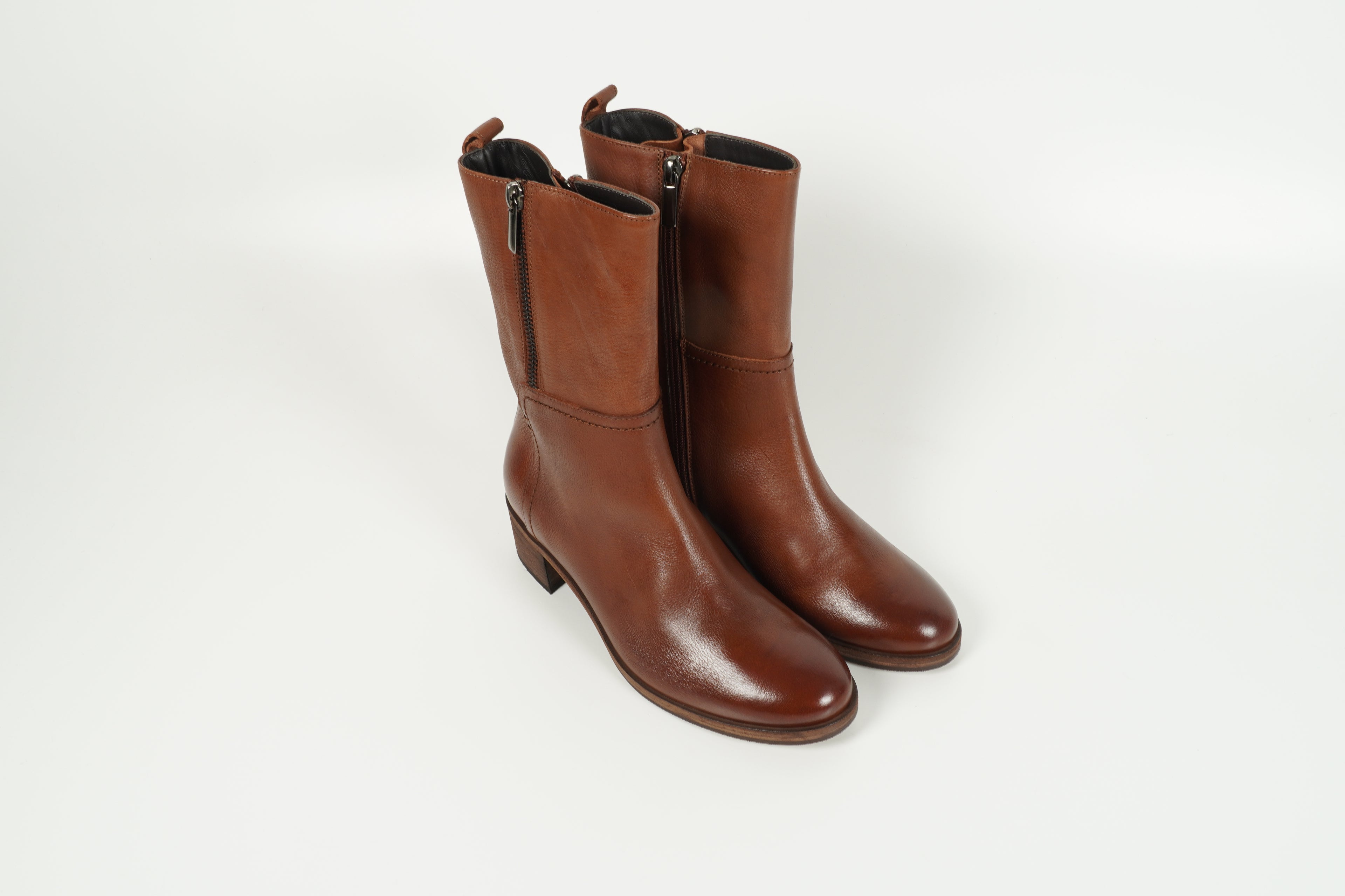 Stiefelette Braun