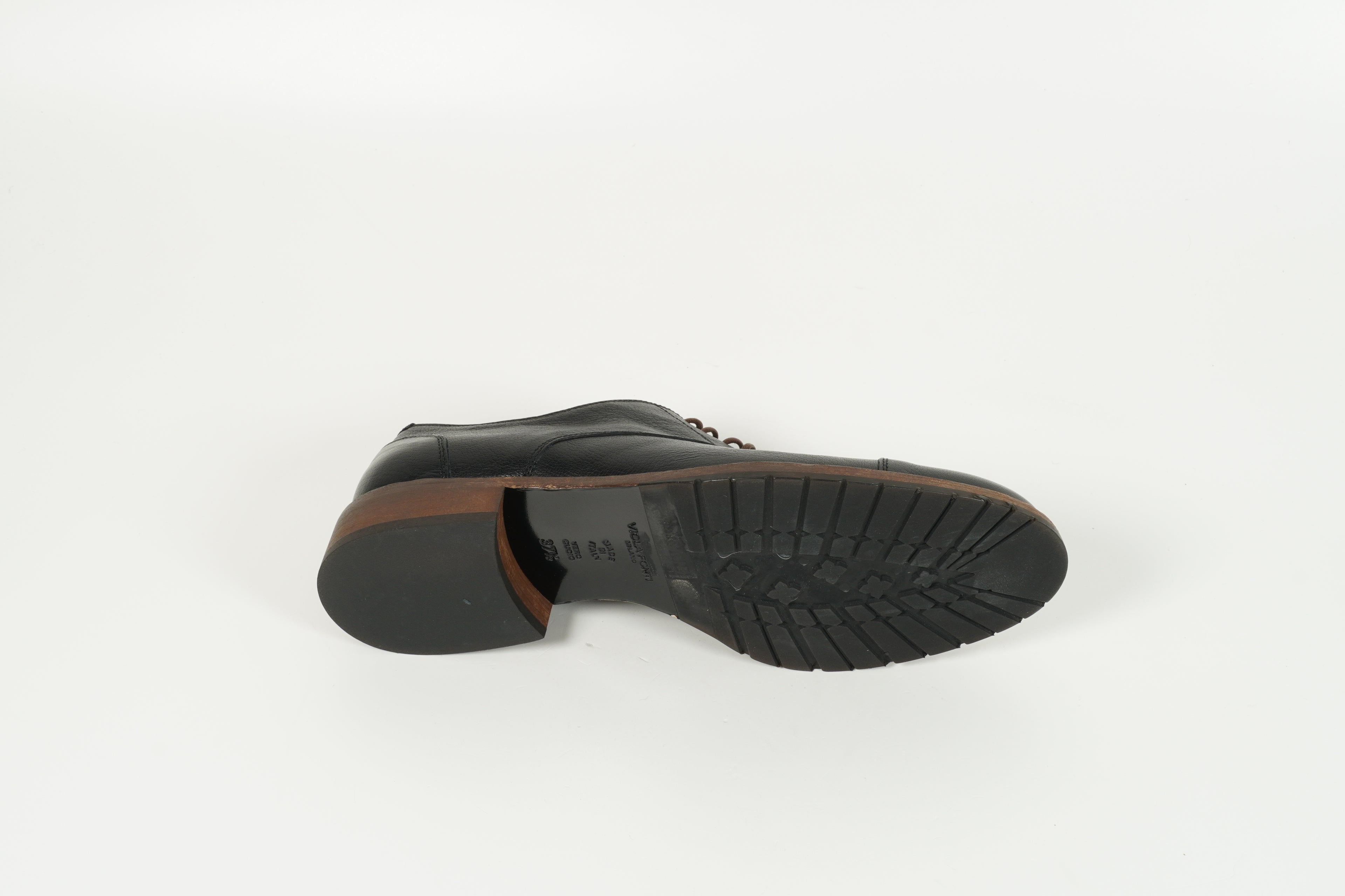 Schnürschuh Schwarz