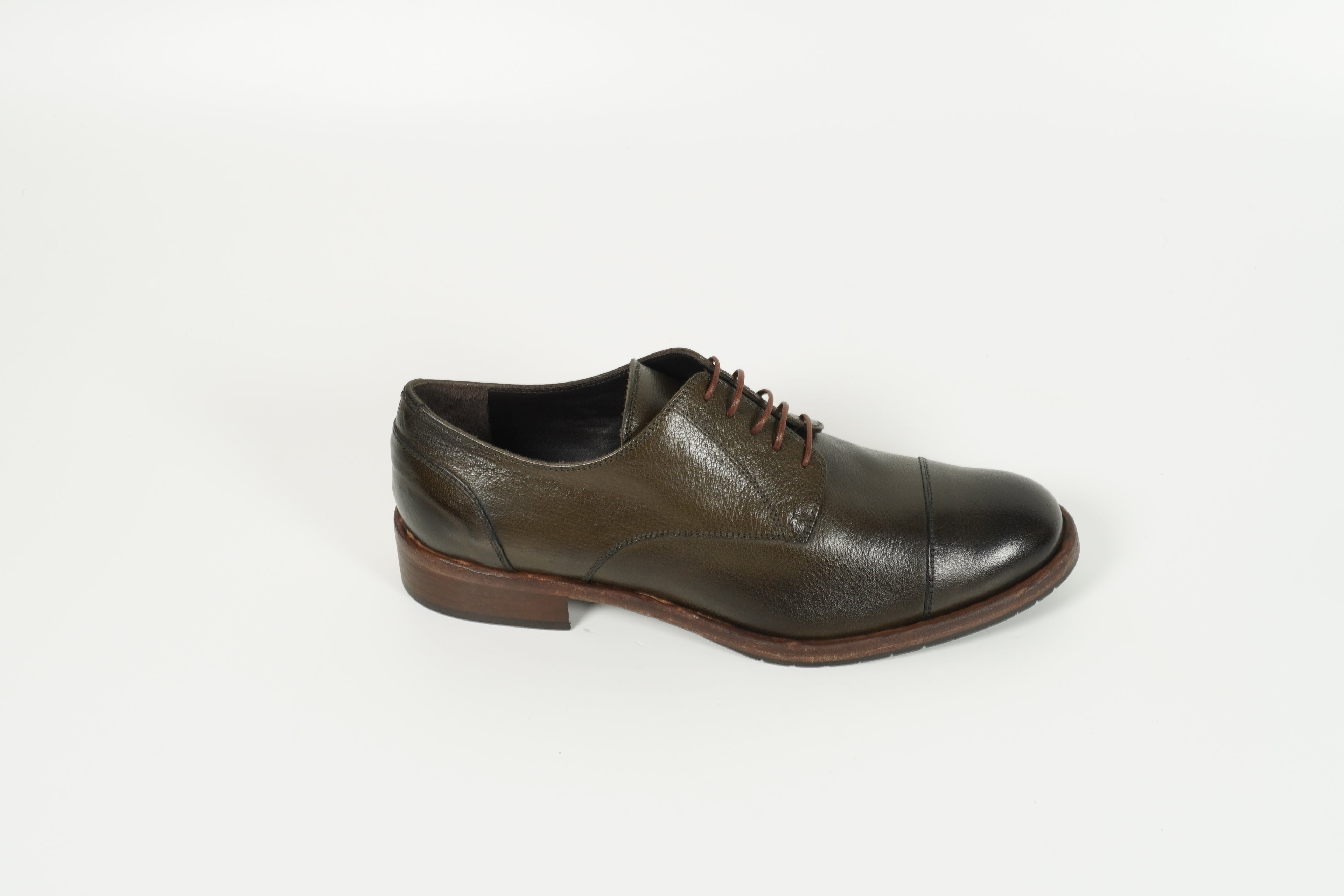 Schnürschuh Grün