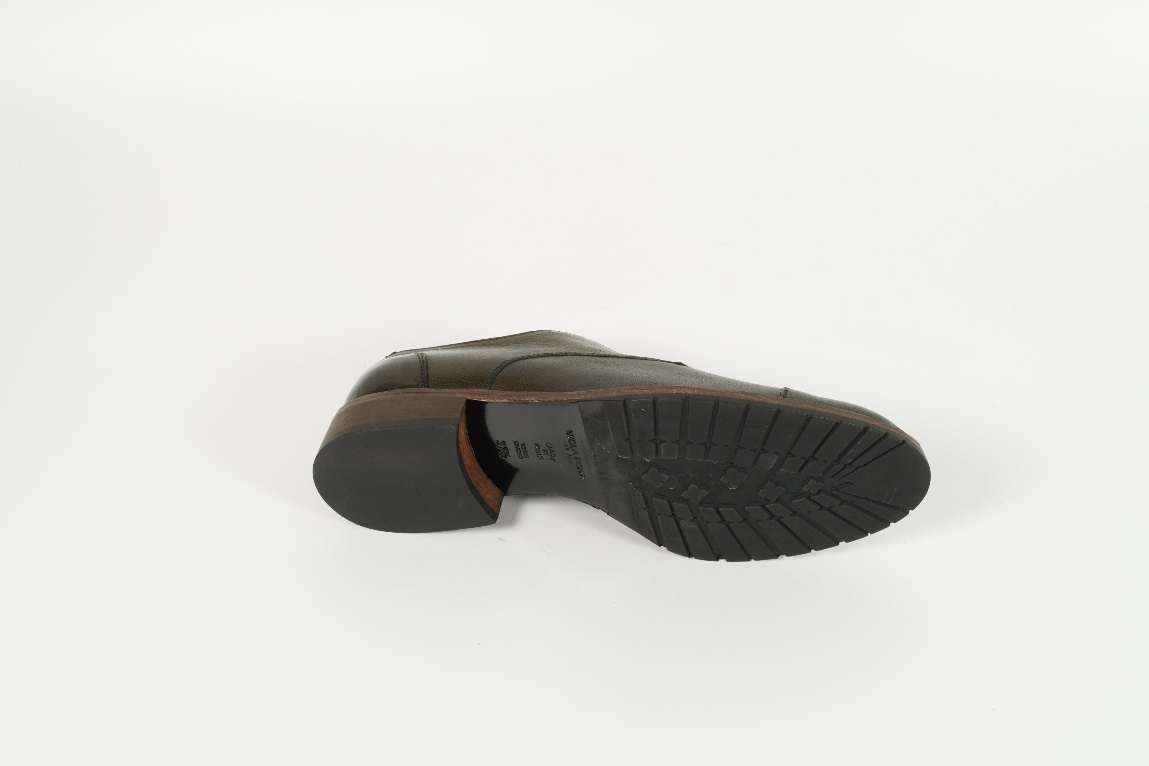 Schnürschuh Grün
