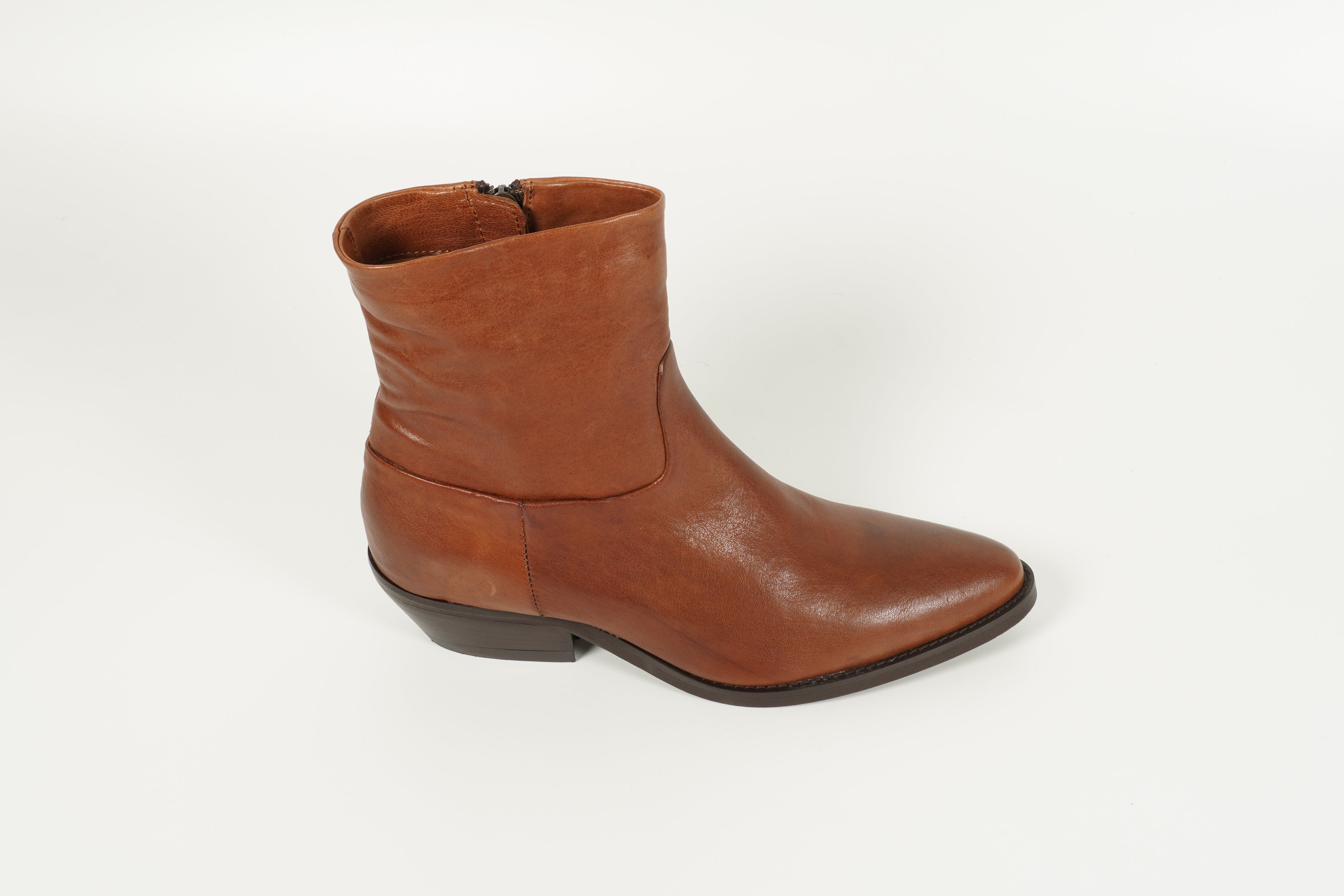 Stiefelette Braun