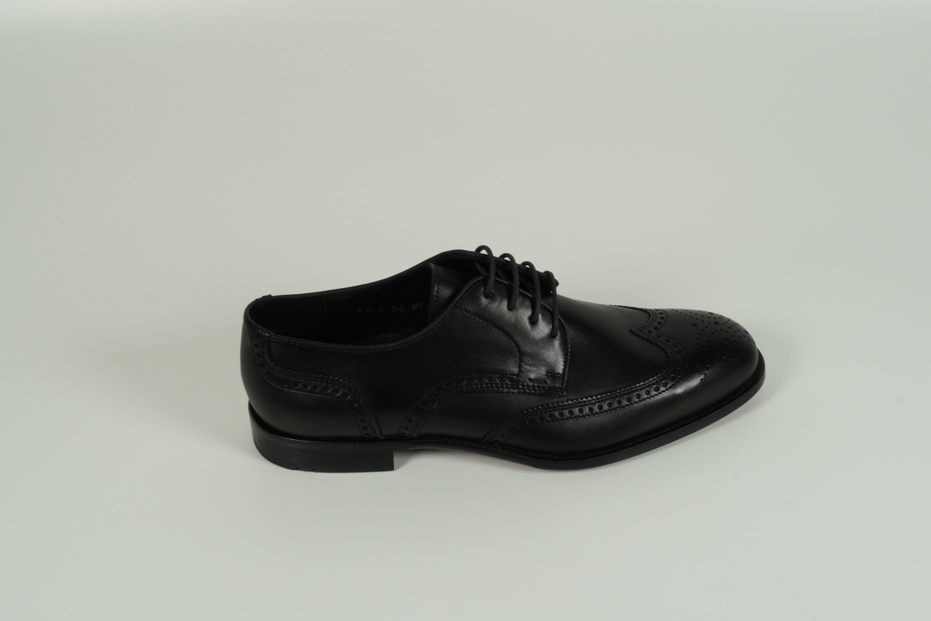 Schnürschuh Schwarz