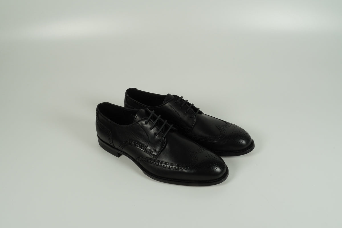 Chaussure à lacets noire