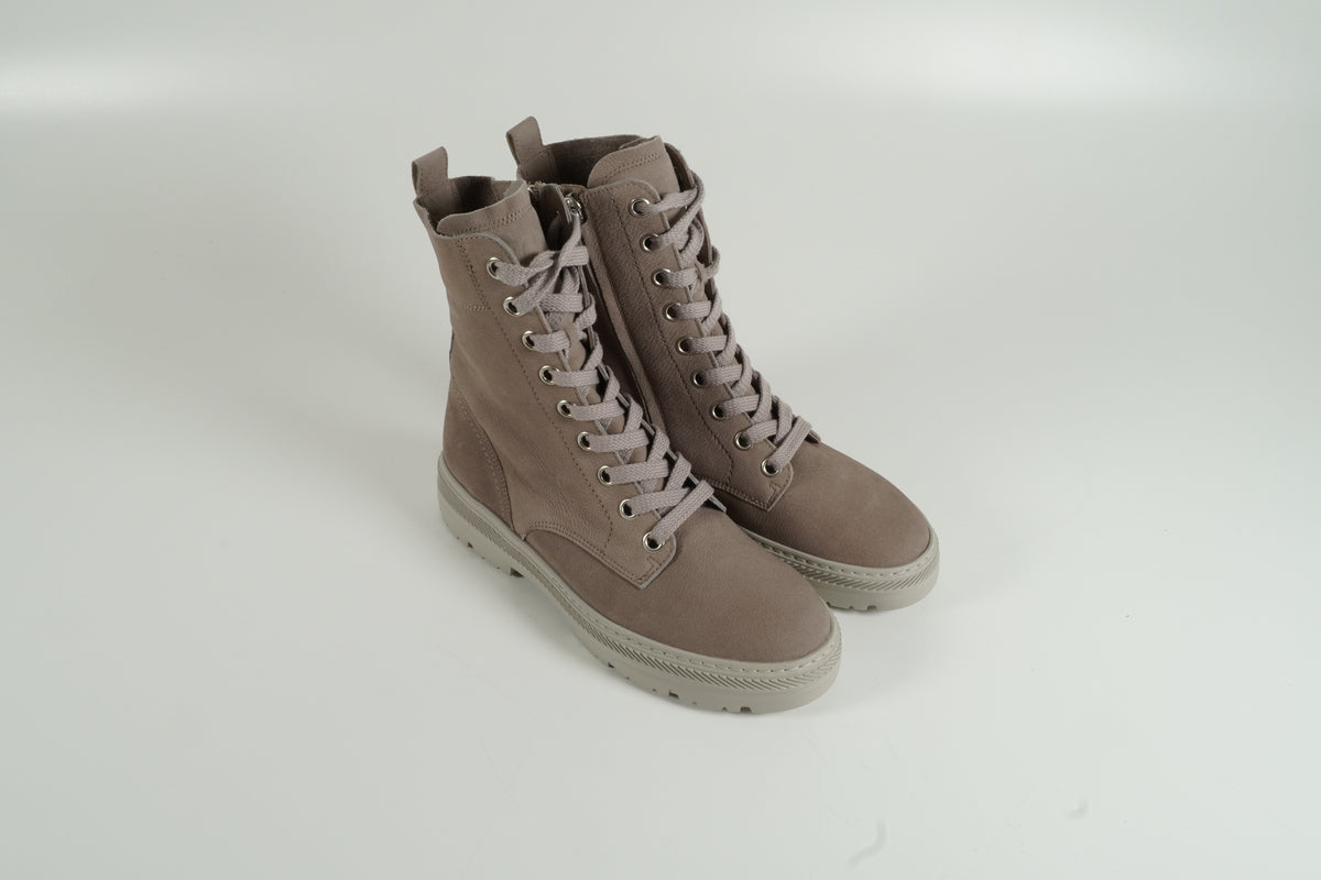 Stiefelette Grau
