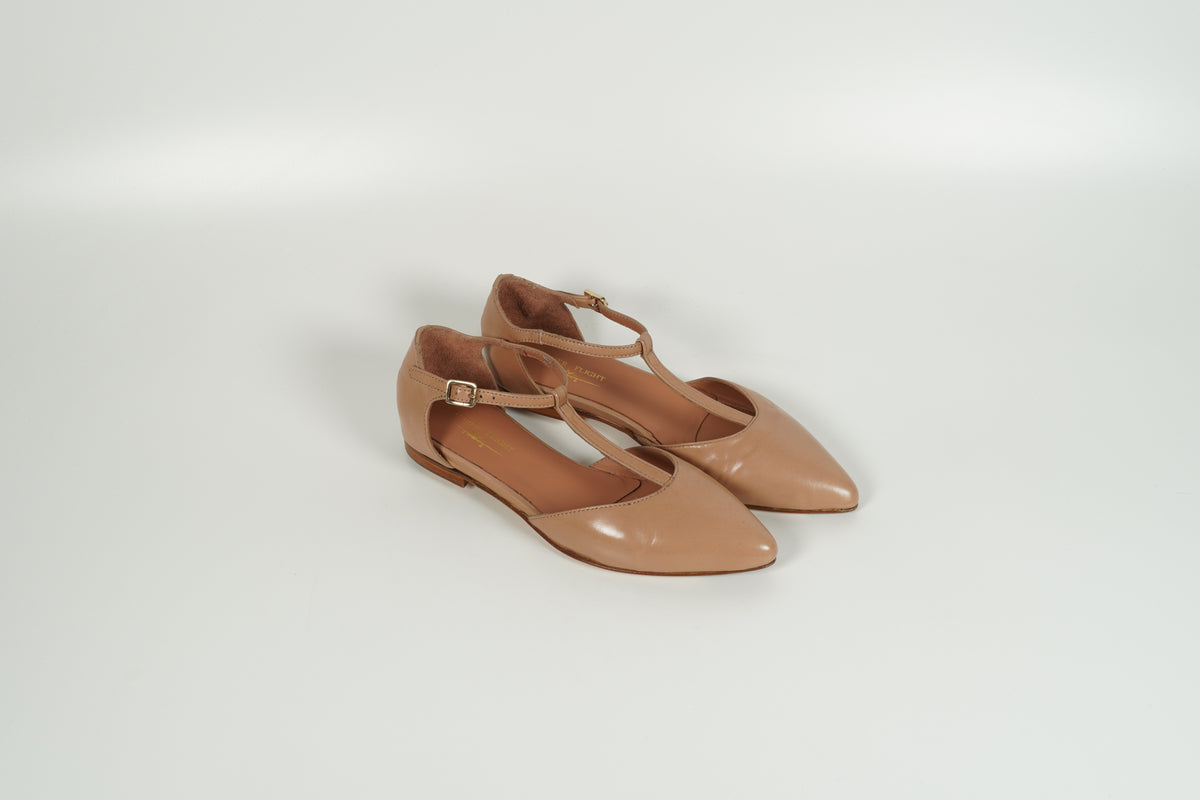 Beige Pumps