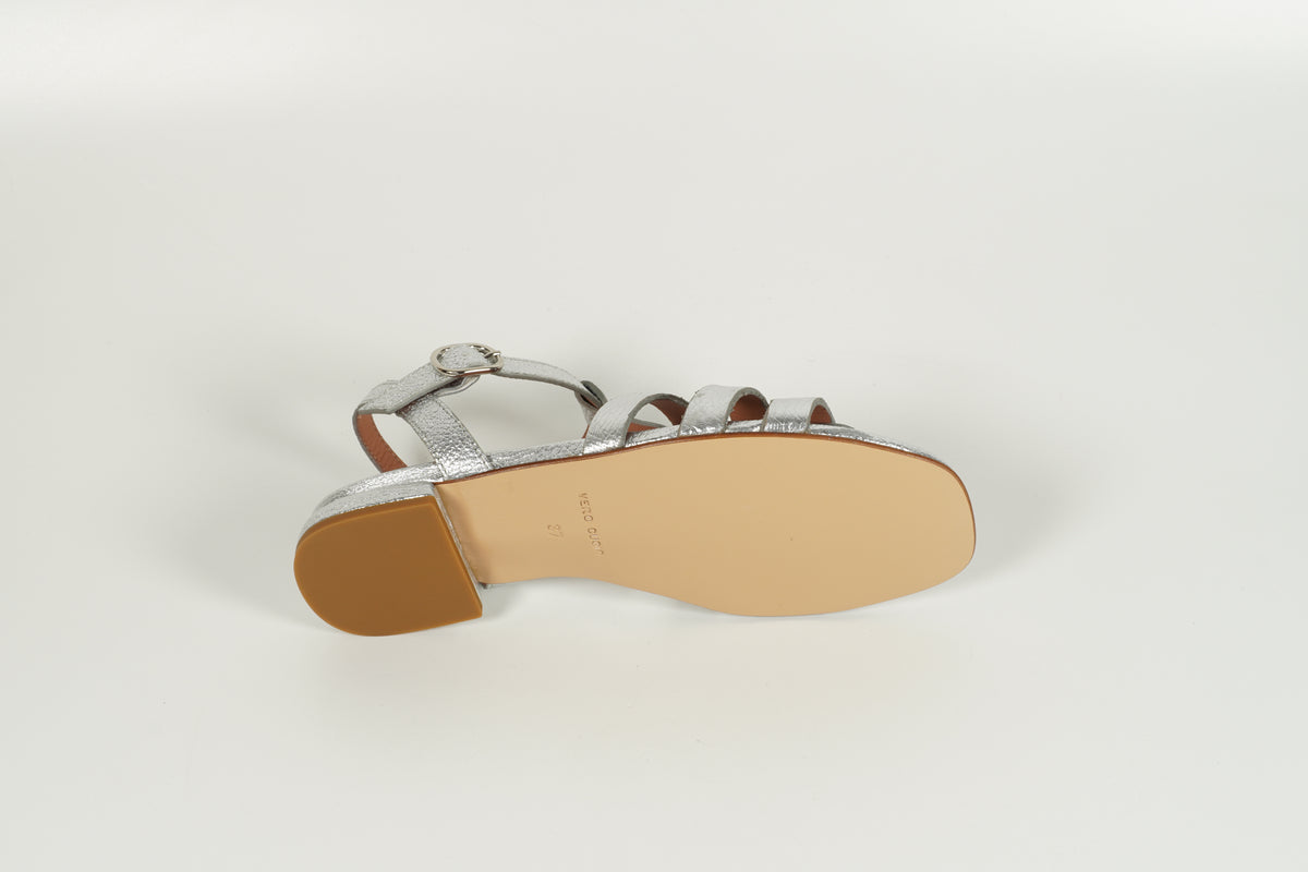 Sandale argent