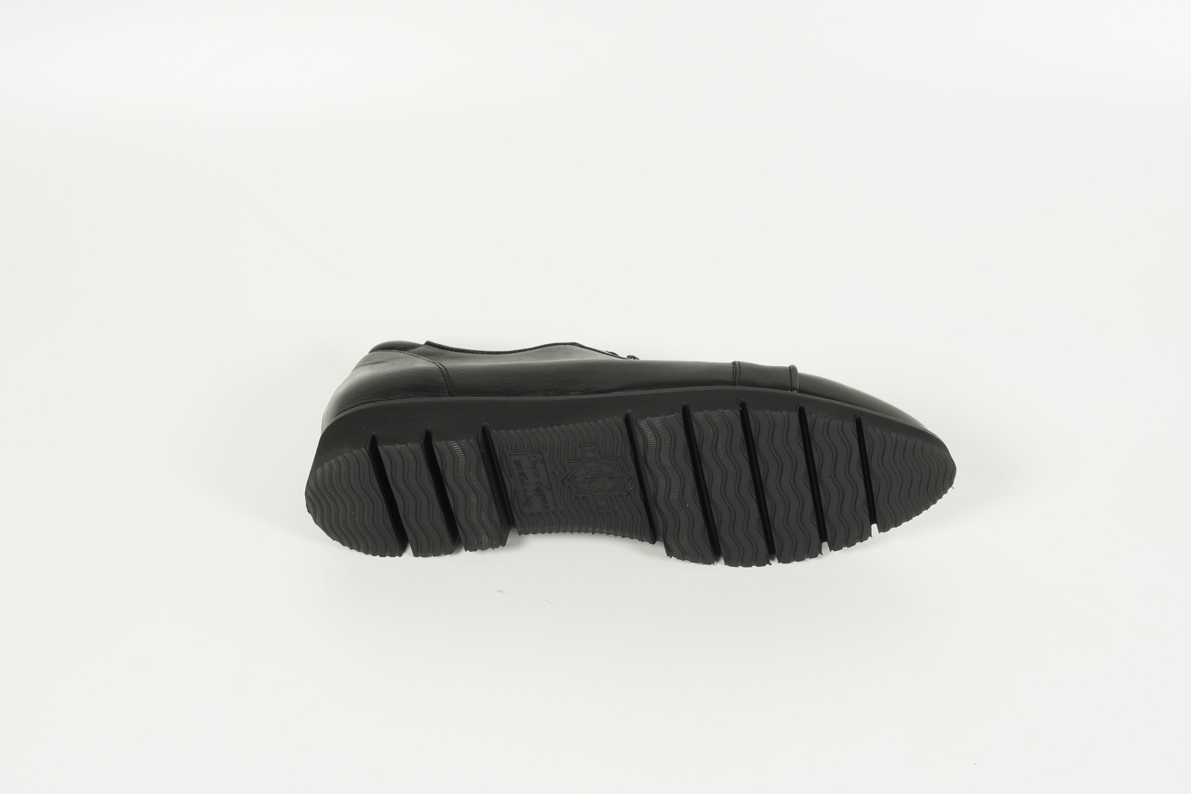 Schnürschuh Schwarz