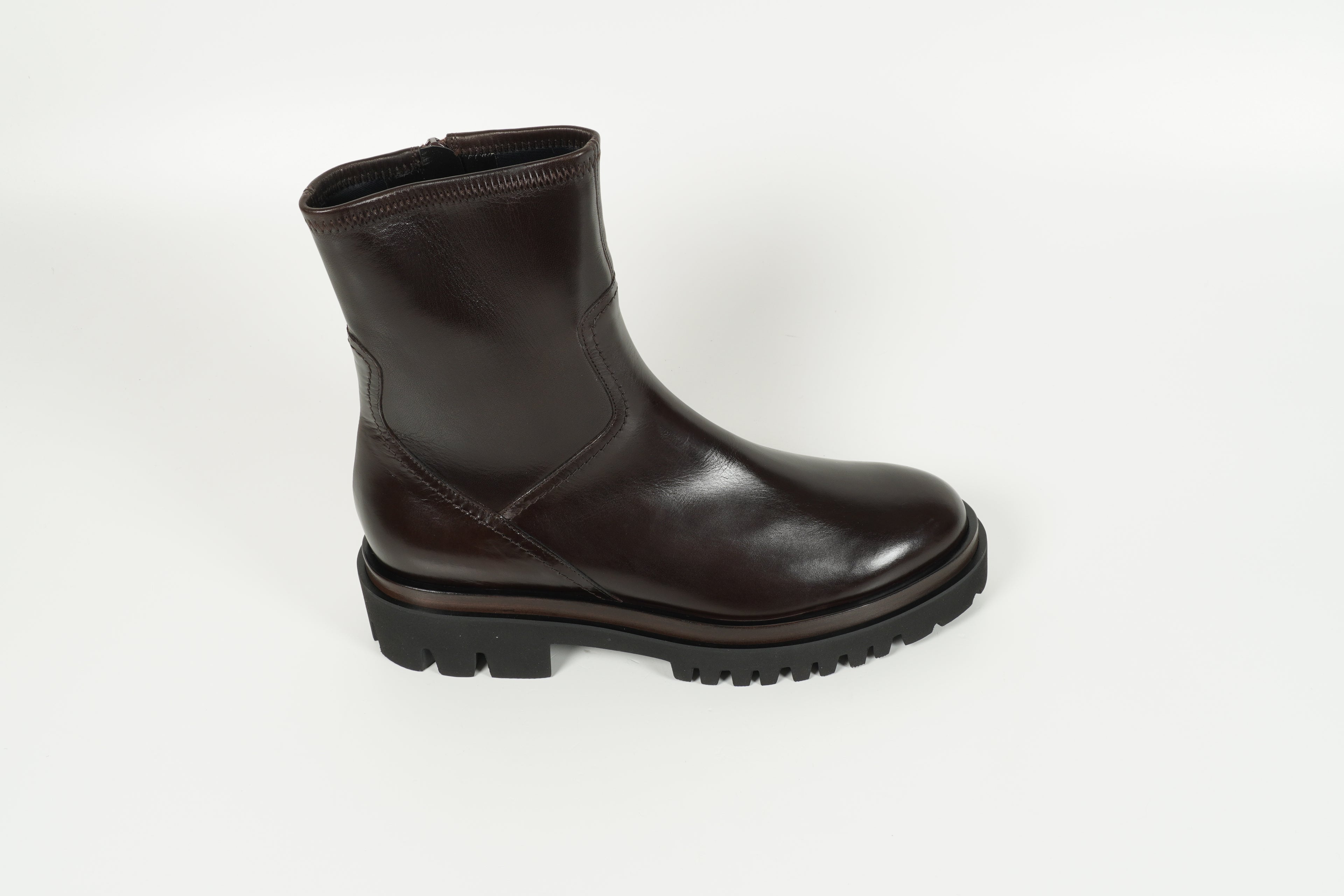Bottines marron