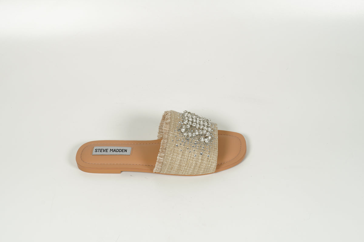 Beige mules
